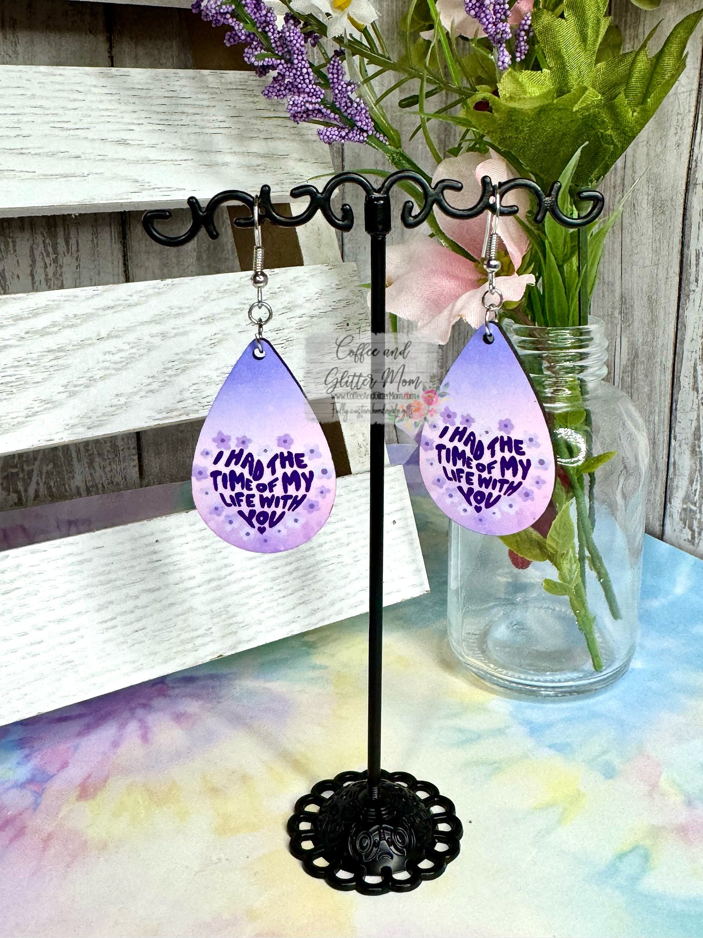 I Had The Time Of My Life With You Eras Earrings