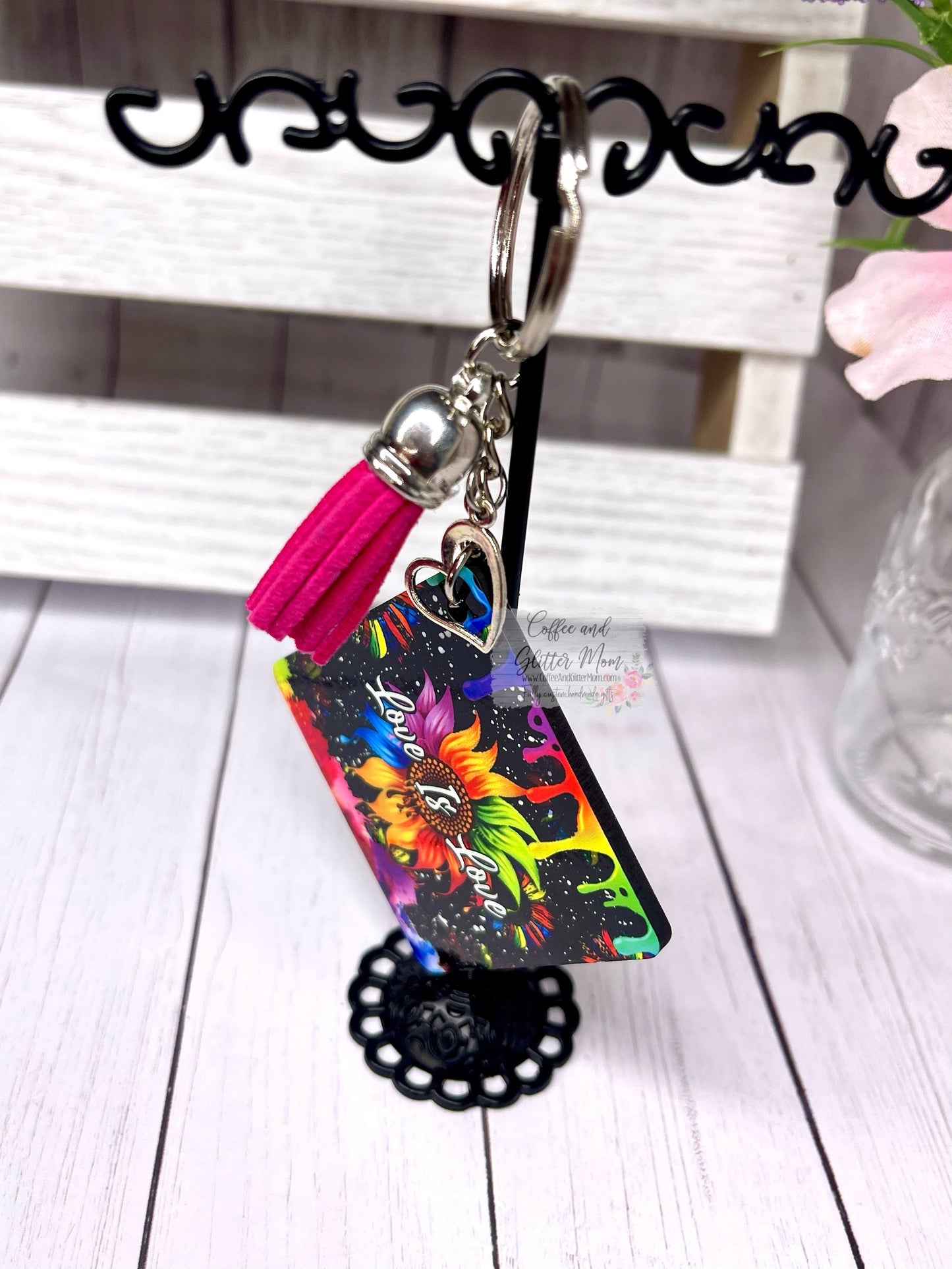 Love is Love Keychain RTS