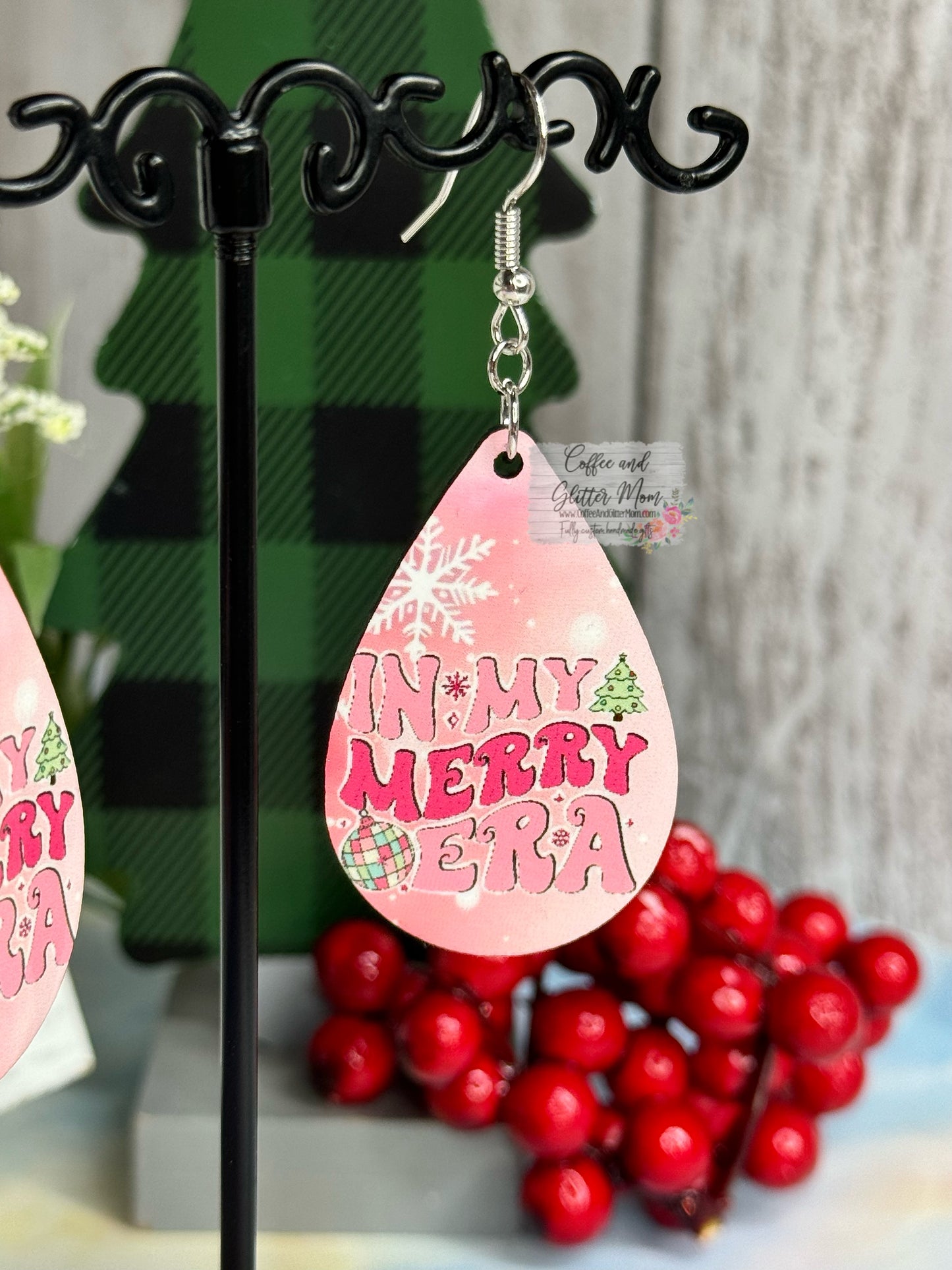 Swift's Eras Christmas Earrings