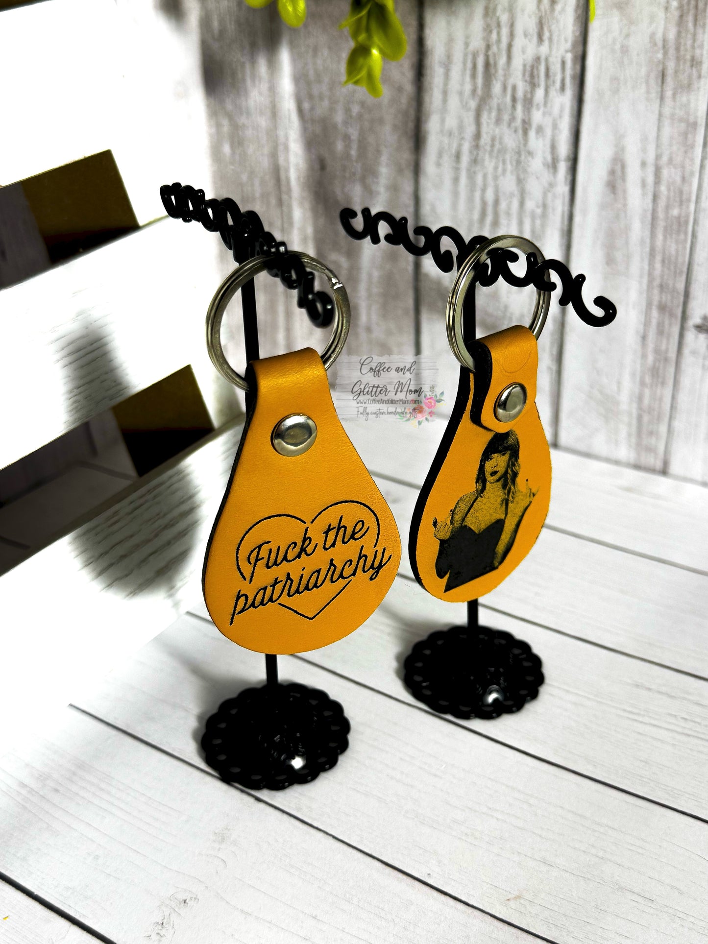 Fuck the Patriarchy Keychain
