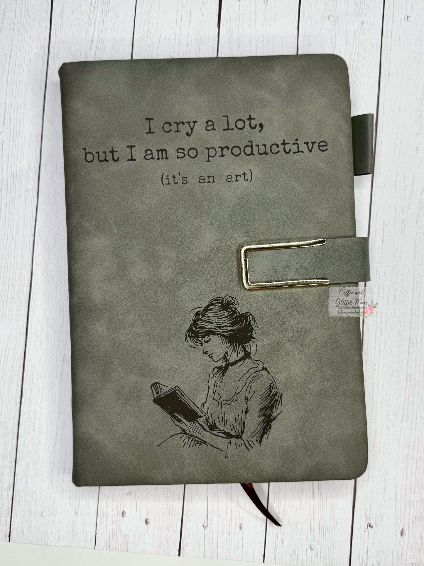 I Cry A Lot Soft Cover Journal