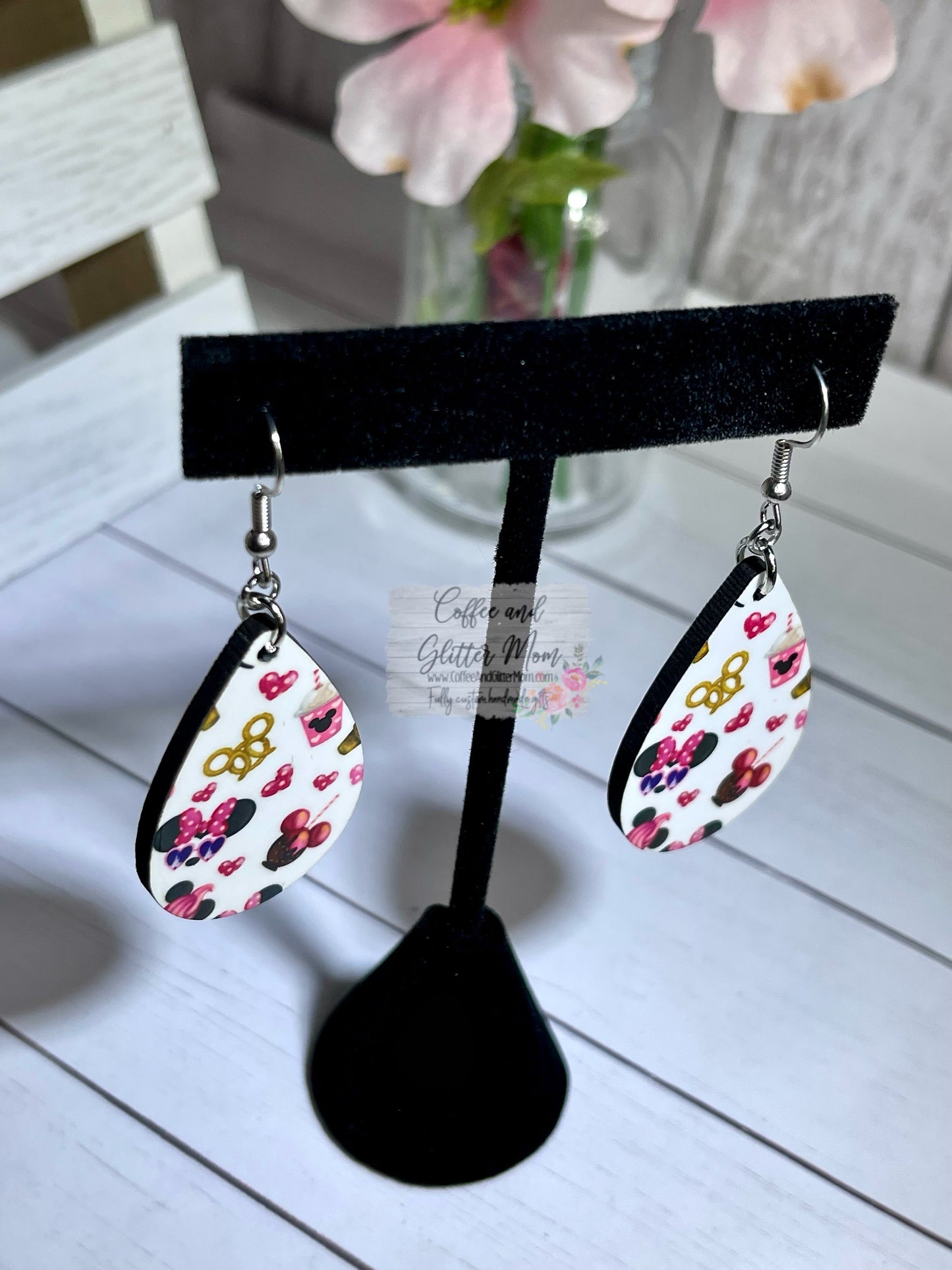Magical Snacks Teardrop Earrings RTS