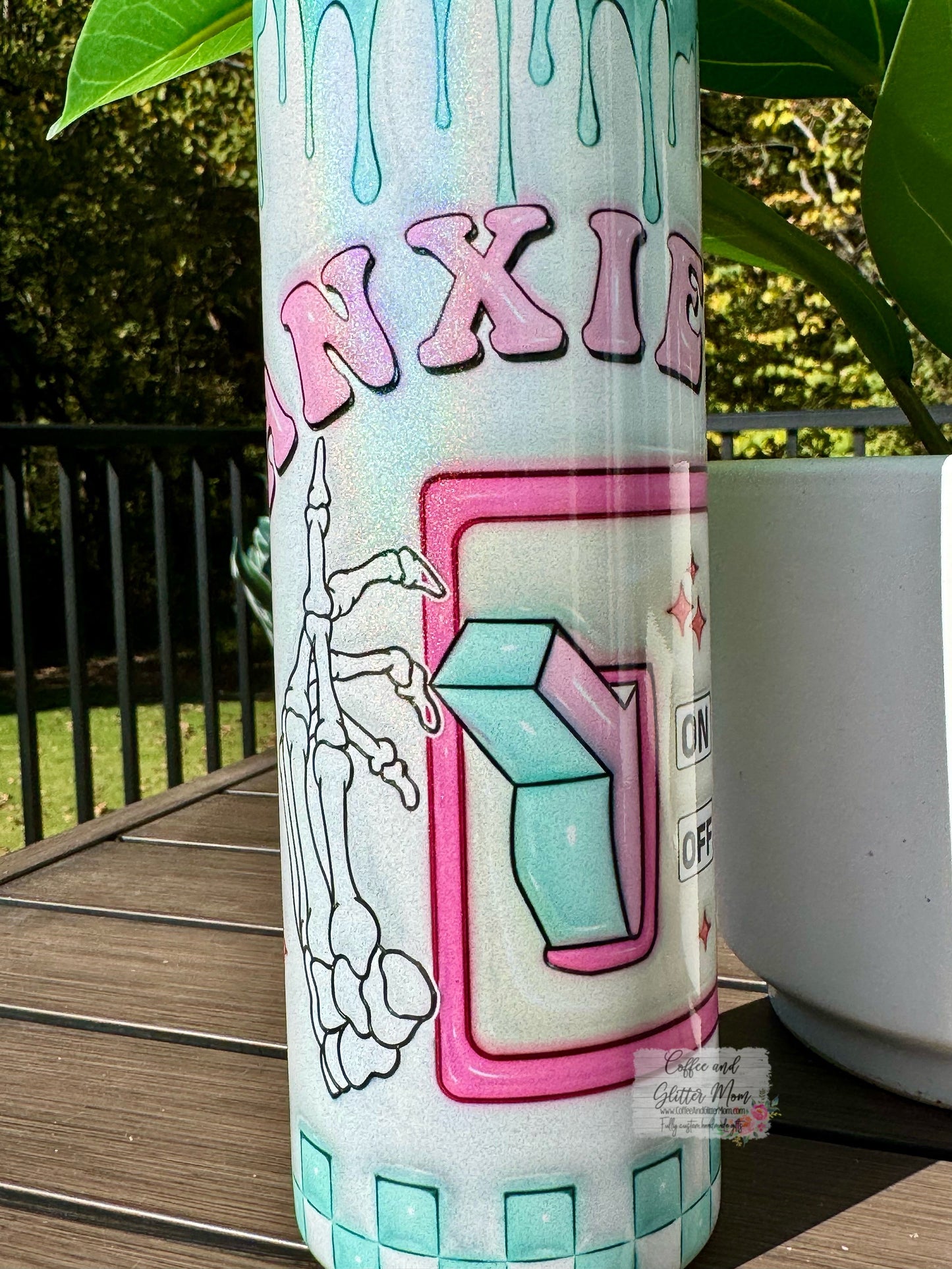 Anxiety Switched On 20oz Tumbler