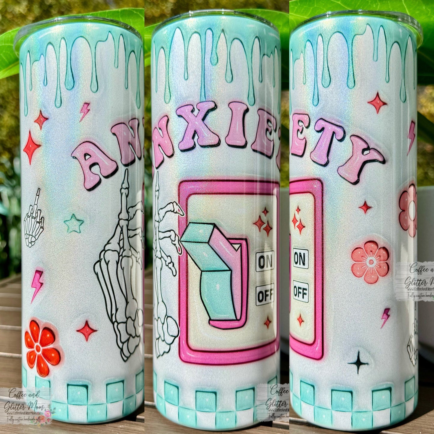 Anxiety Switched On 20oz Tumbler
