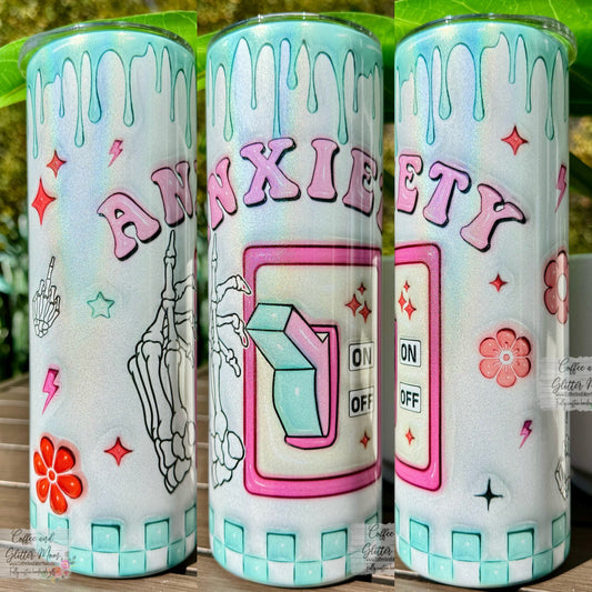 Anxiety Switched On 20oz Tumbler