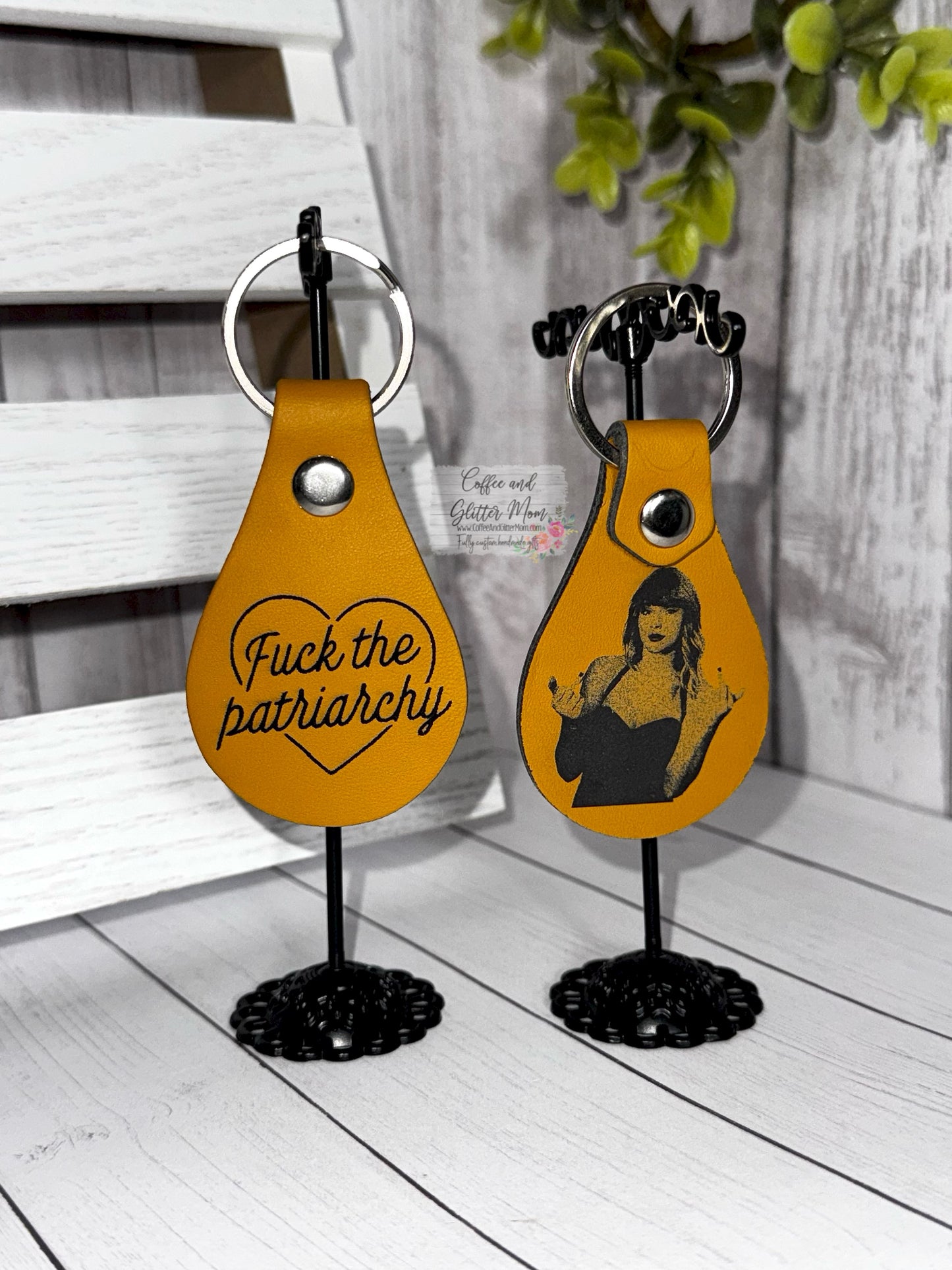 Fuck the Patriarchy Keychain