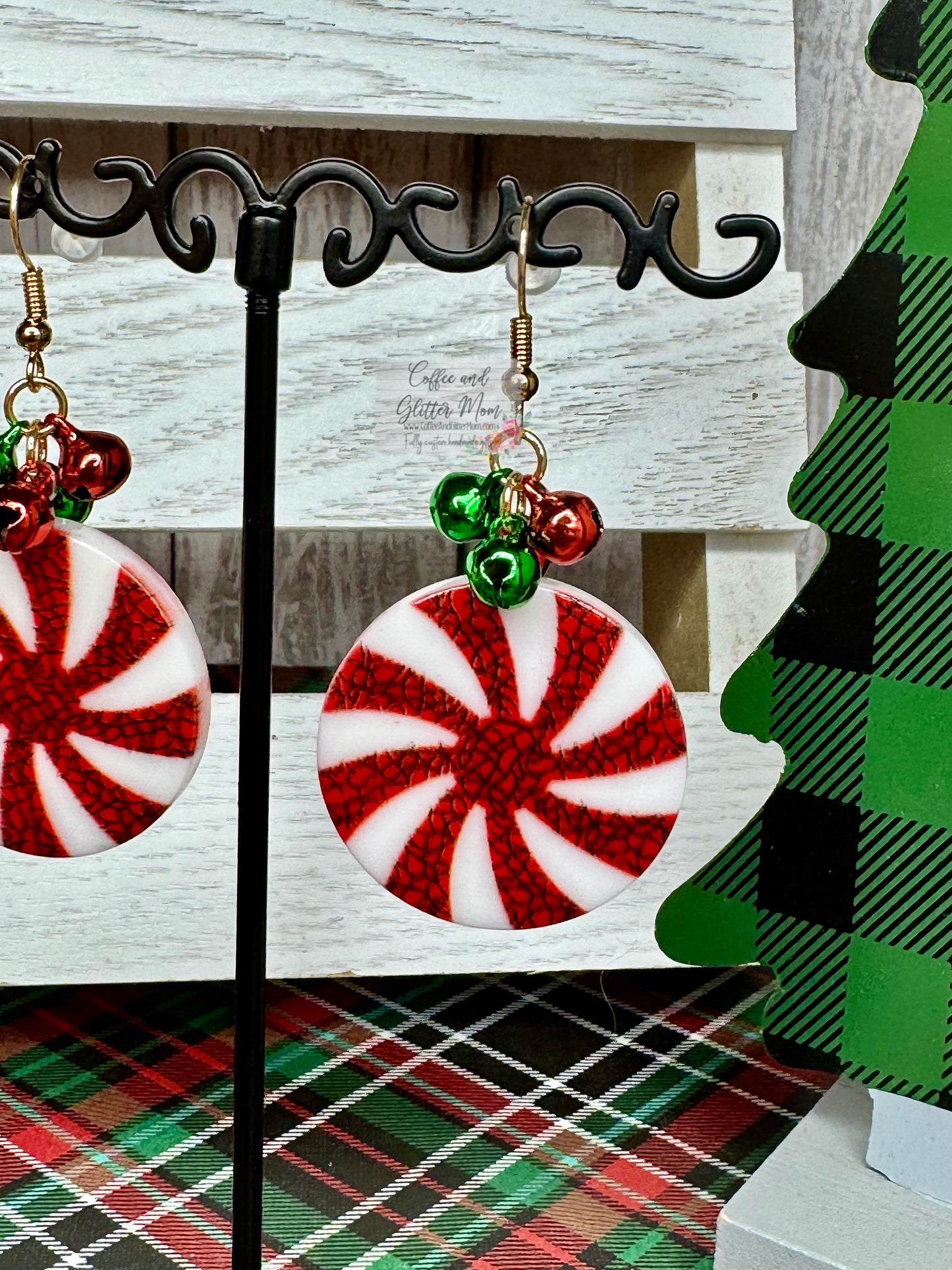 Peppermint Jingle Earrings