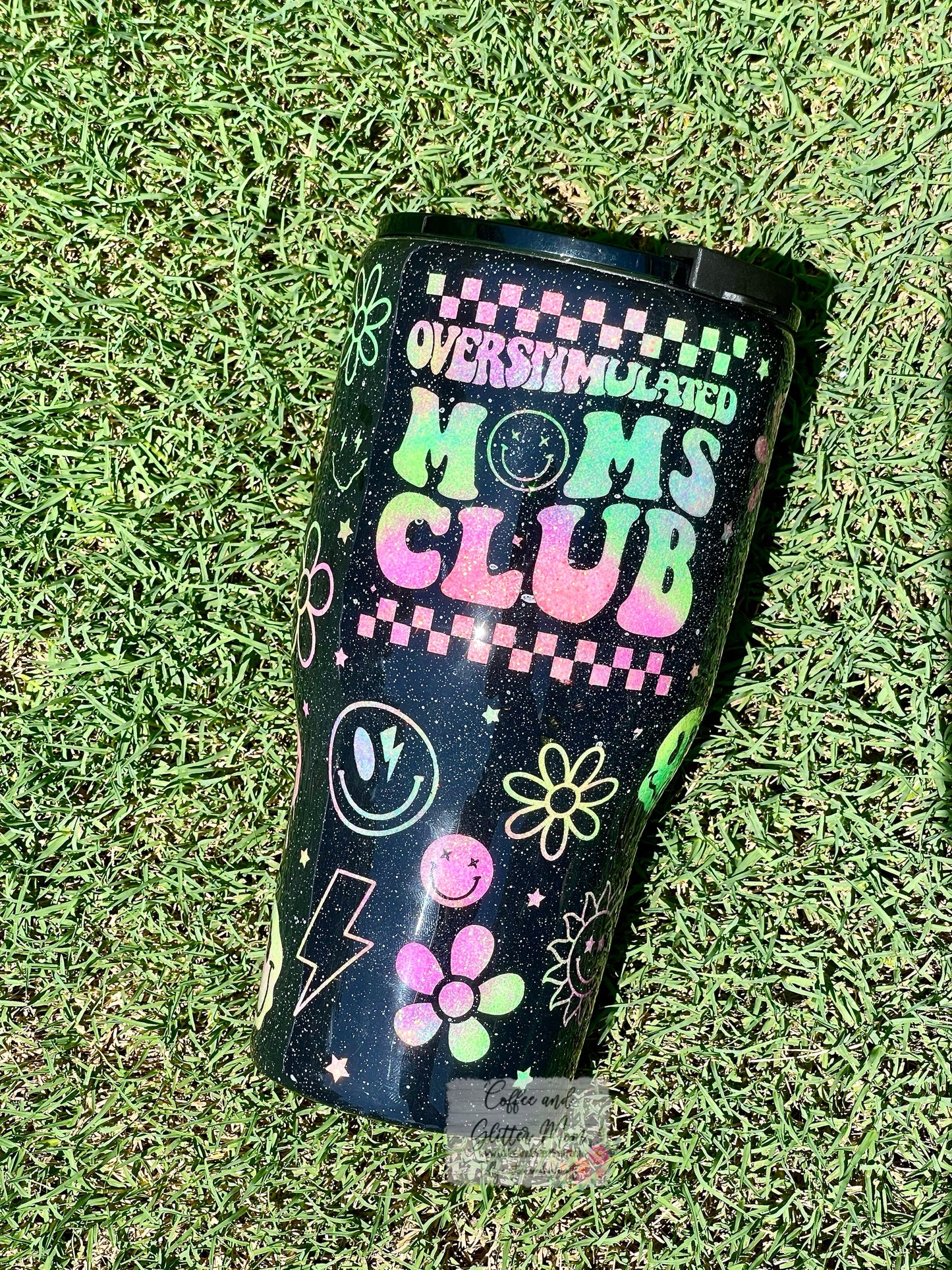 Custom Tie-Dye Peek-A-Boo Tumbler