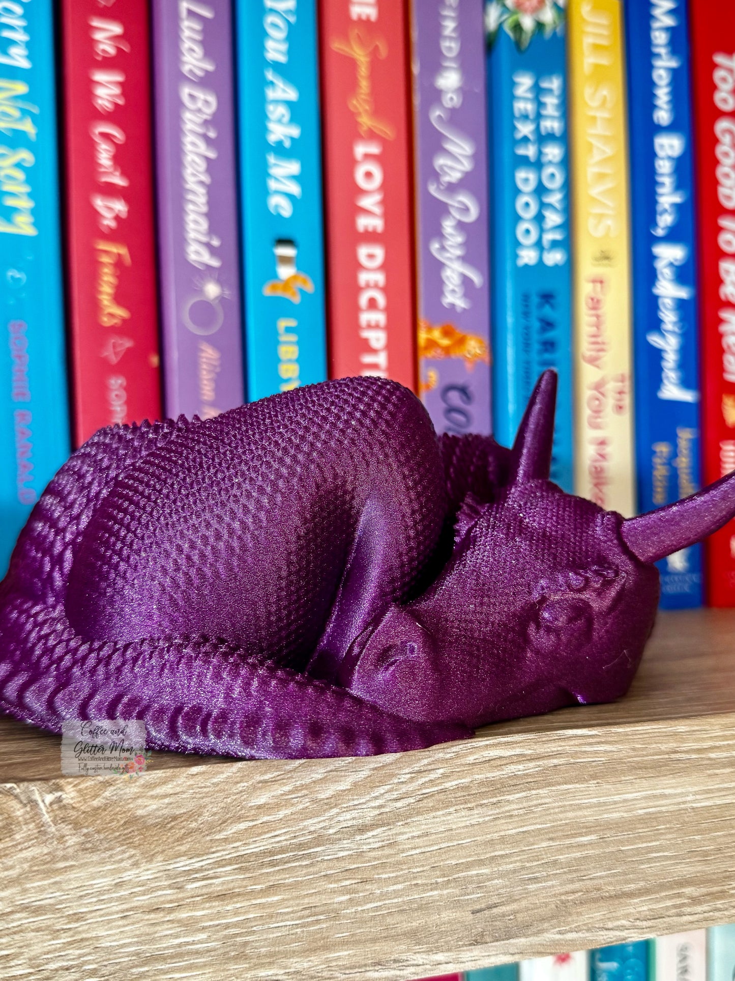 Purple Stone Dragon Bowl/Planter