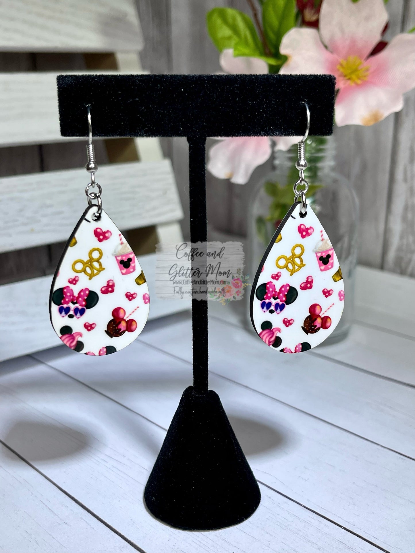 Magical Snacks Teardrop Earrings RTS