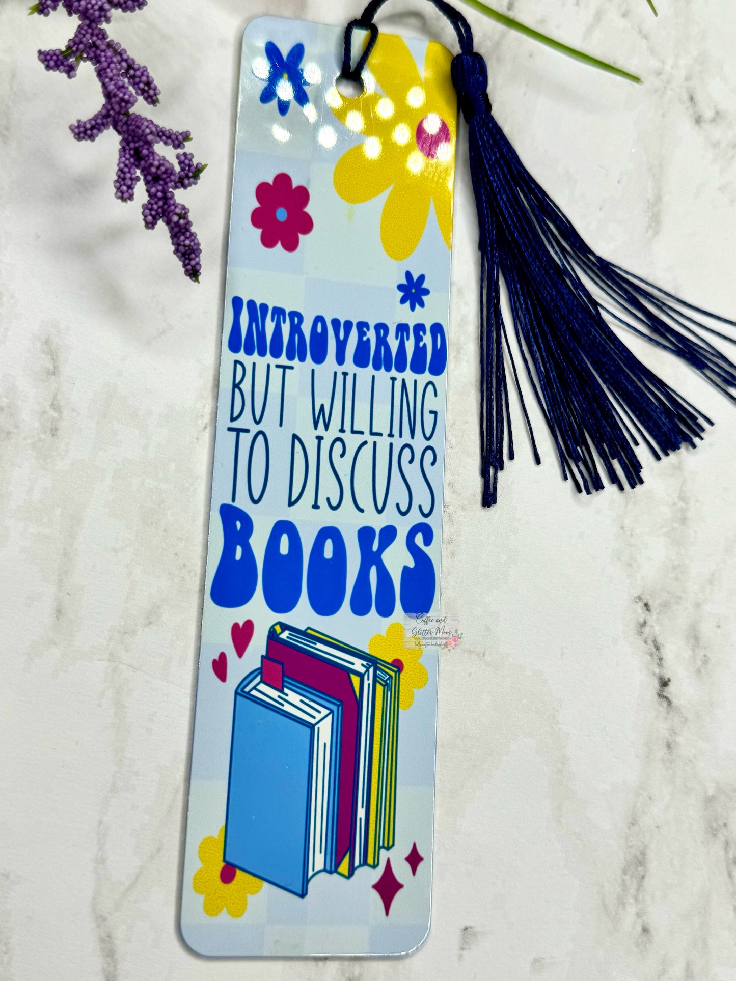 Introverted but Willing to Discuss Books Bookmark