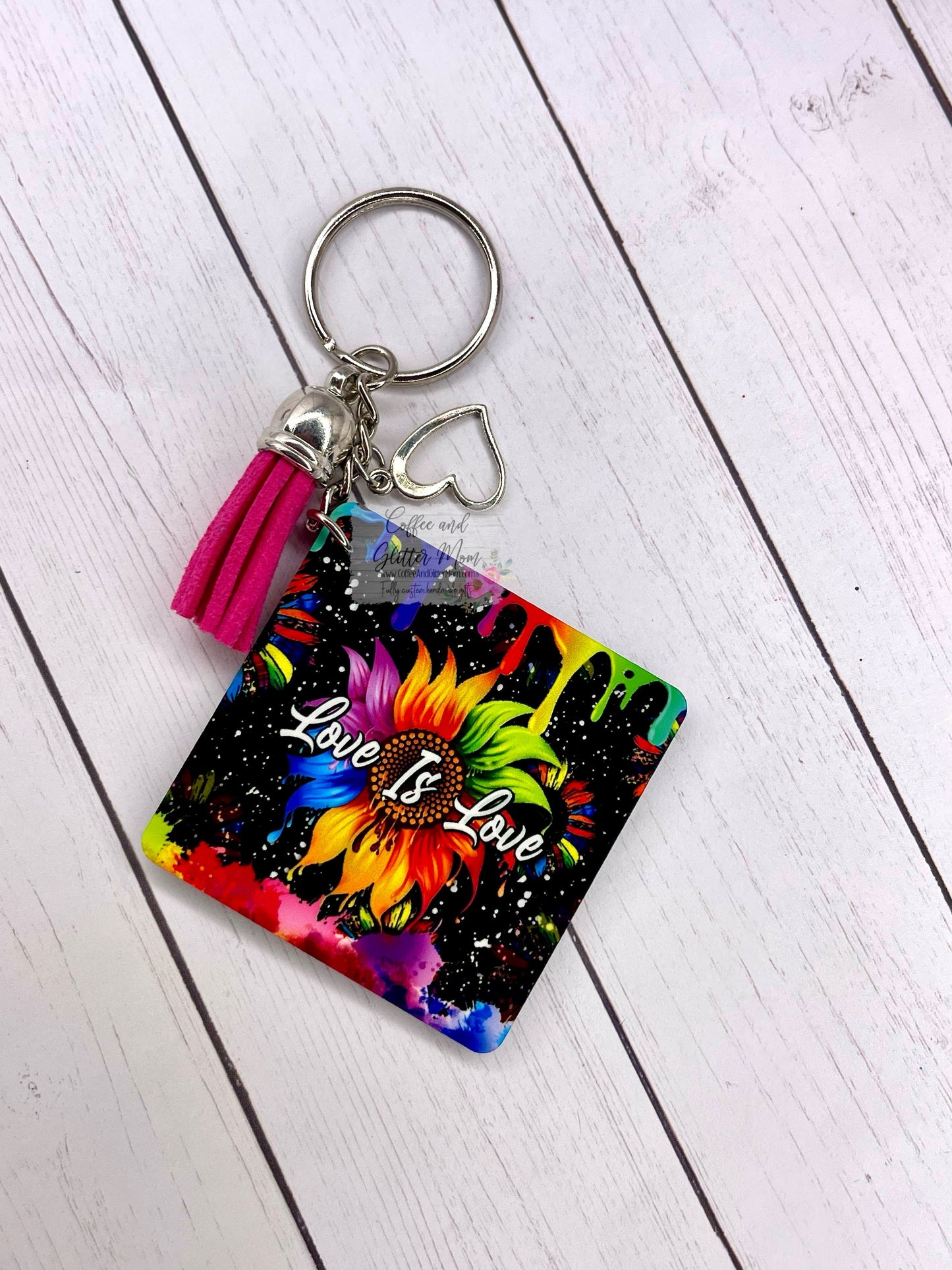 Love is Love Keychain RTS