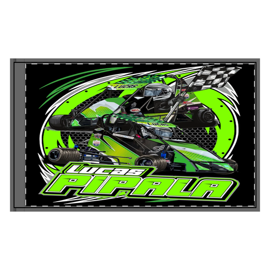 Lucas Pipala Racing Flag