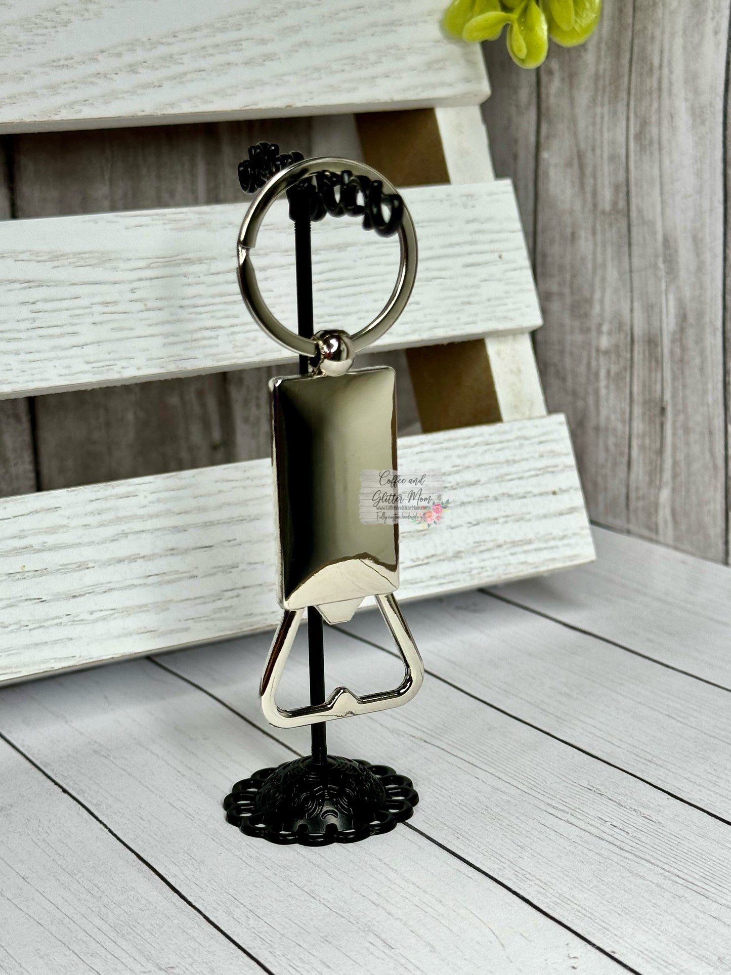 Cowboys Football Bottle Opener Keychain