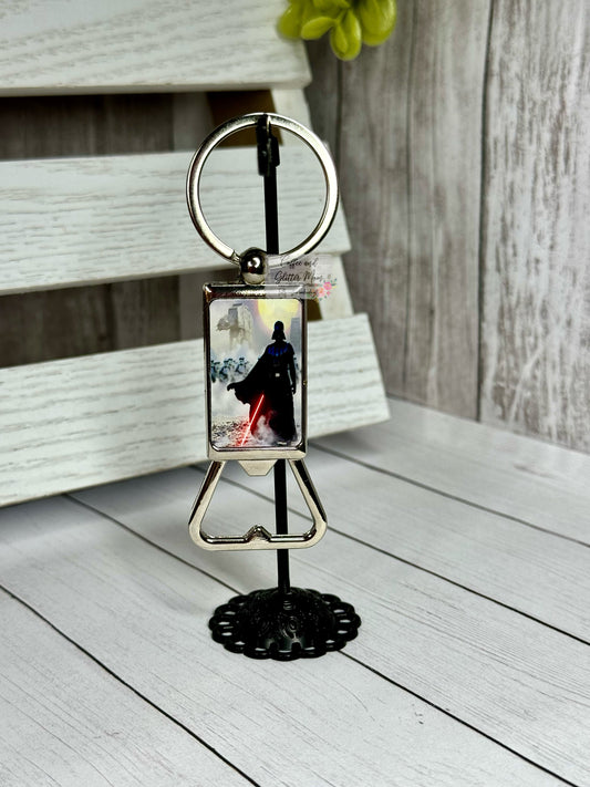 Darth Vader Bottle Opener Keychain