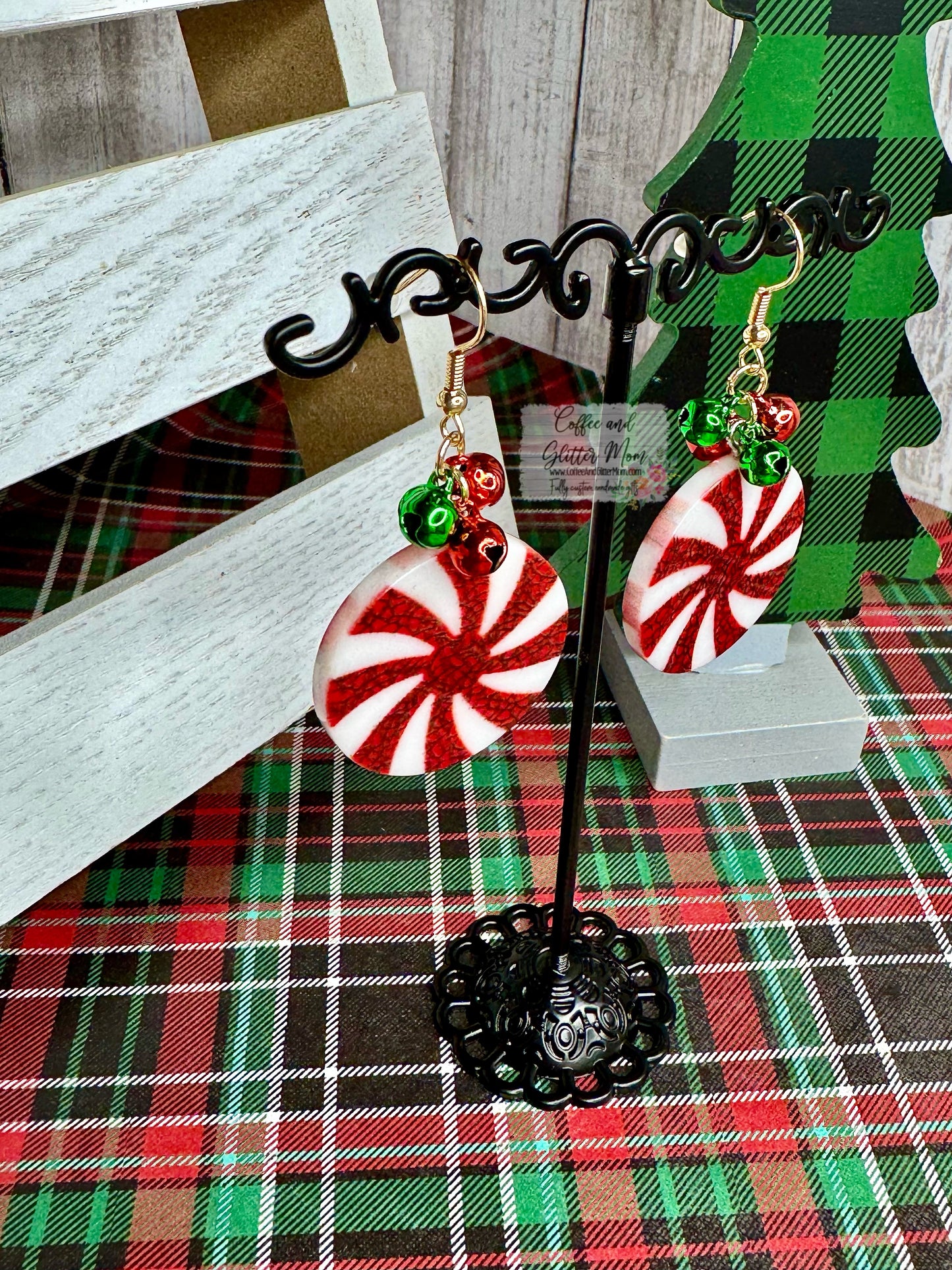 Peppermint Jingle Earrings