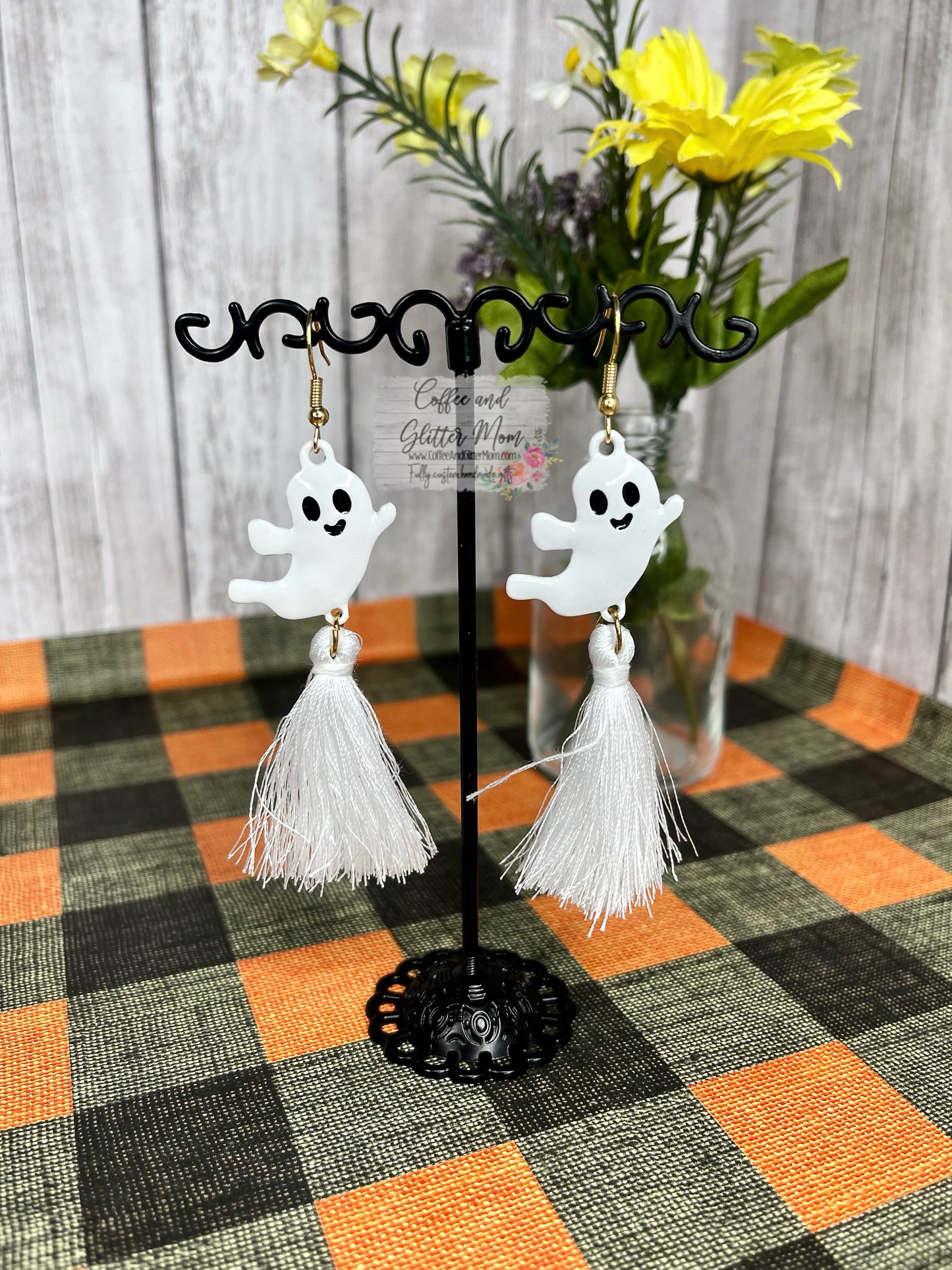 Fringe Ghost Earrings
