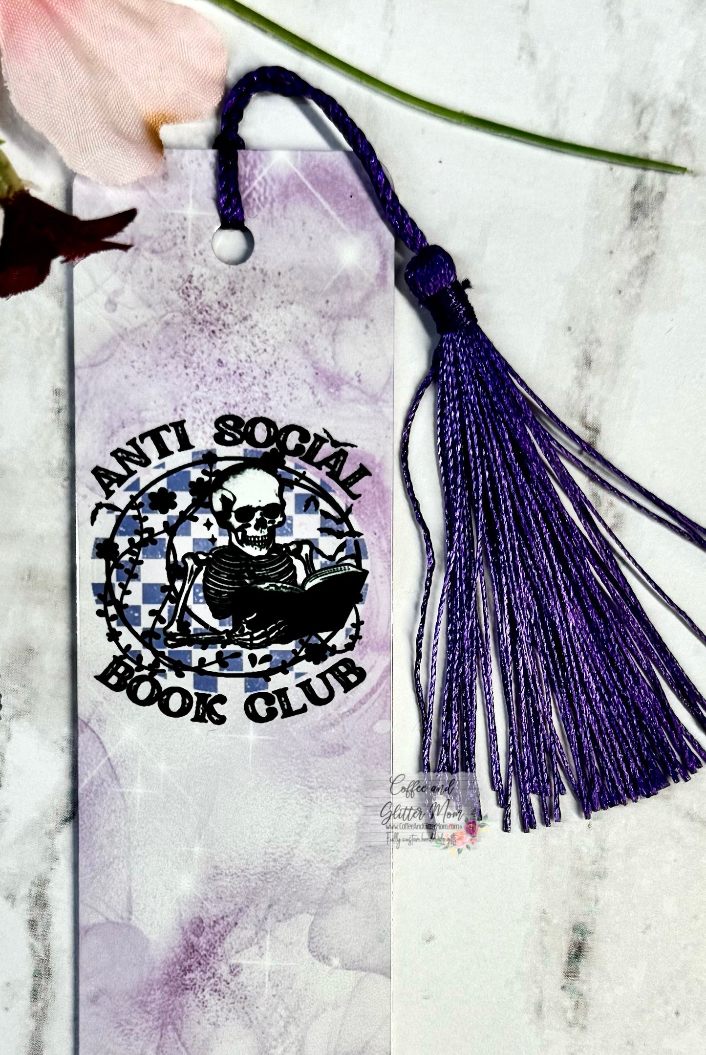 Anti-Social Book Club Bookmark