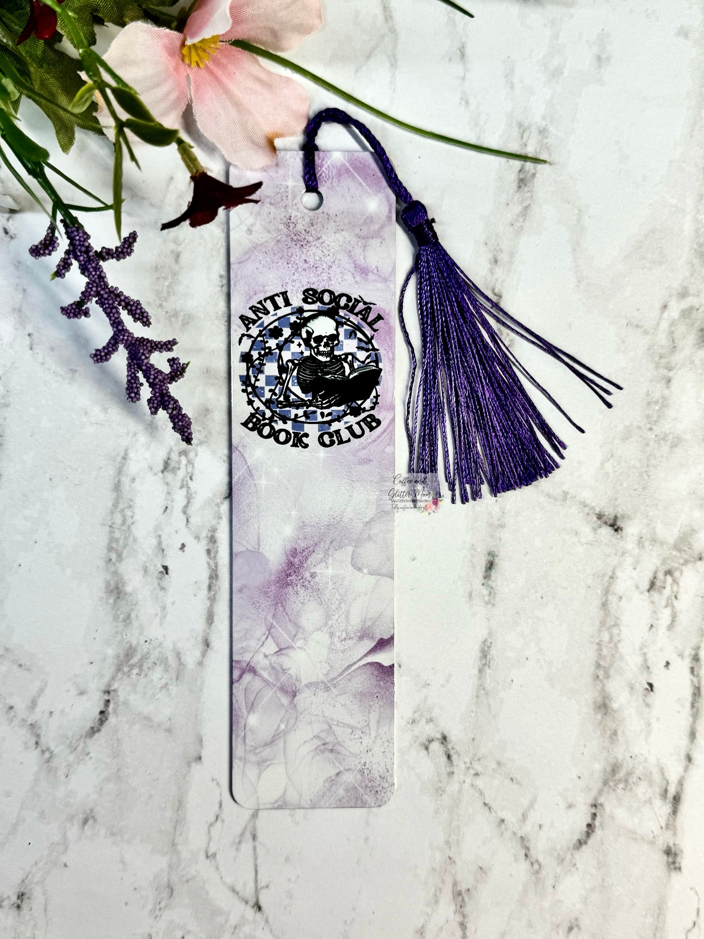 Anti-Social Book Club Bookmark