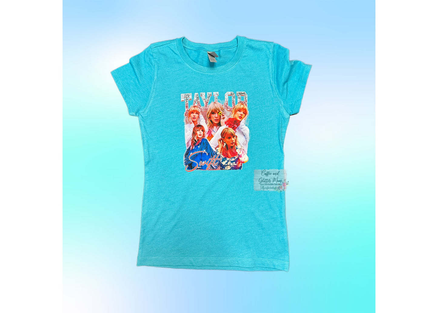 Taylor Mosaic Youth Large Next Level Fitted Tee