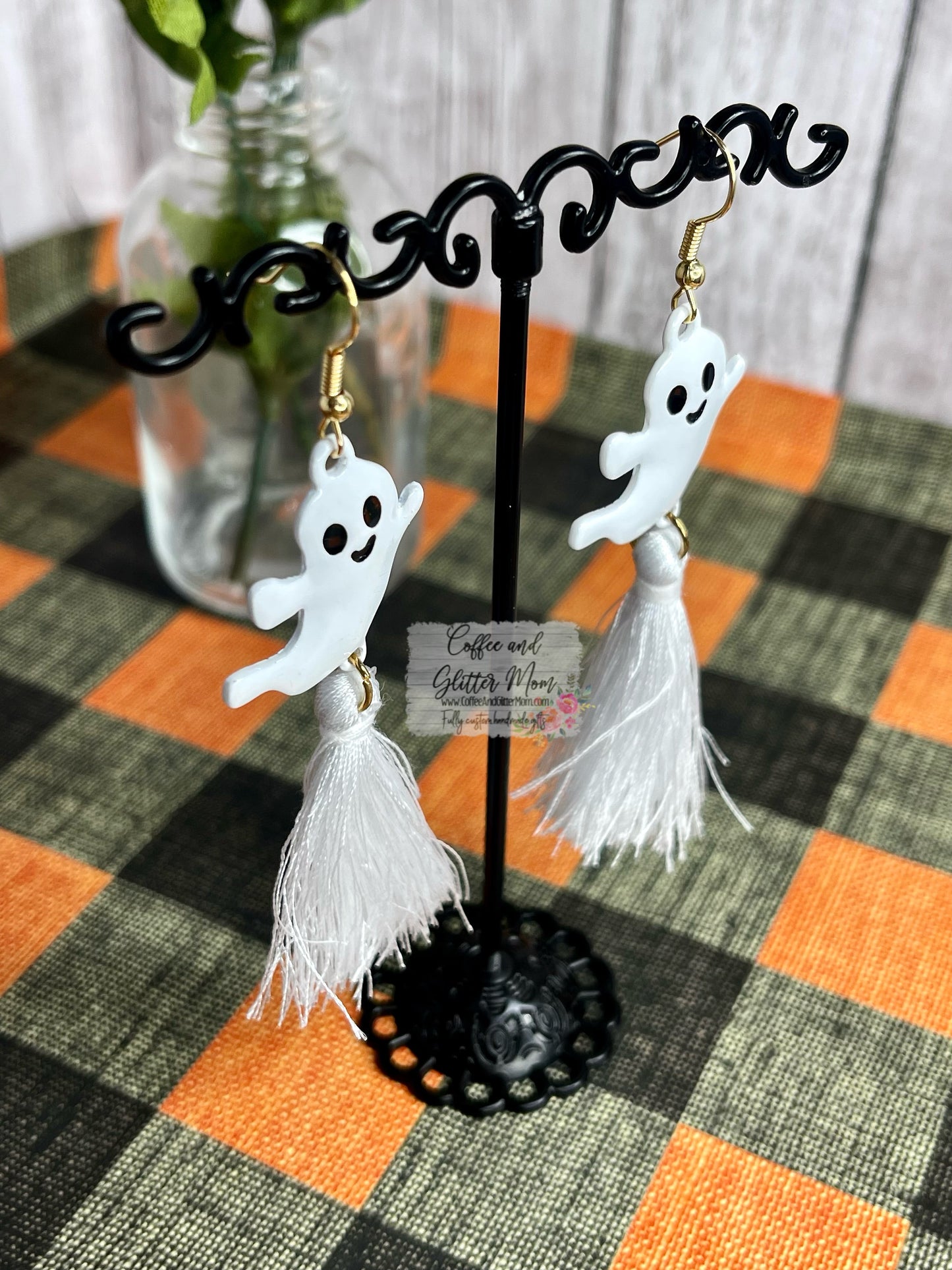 Fringe Ghost Earrings