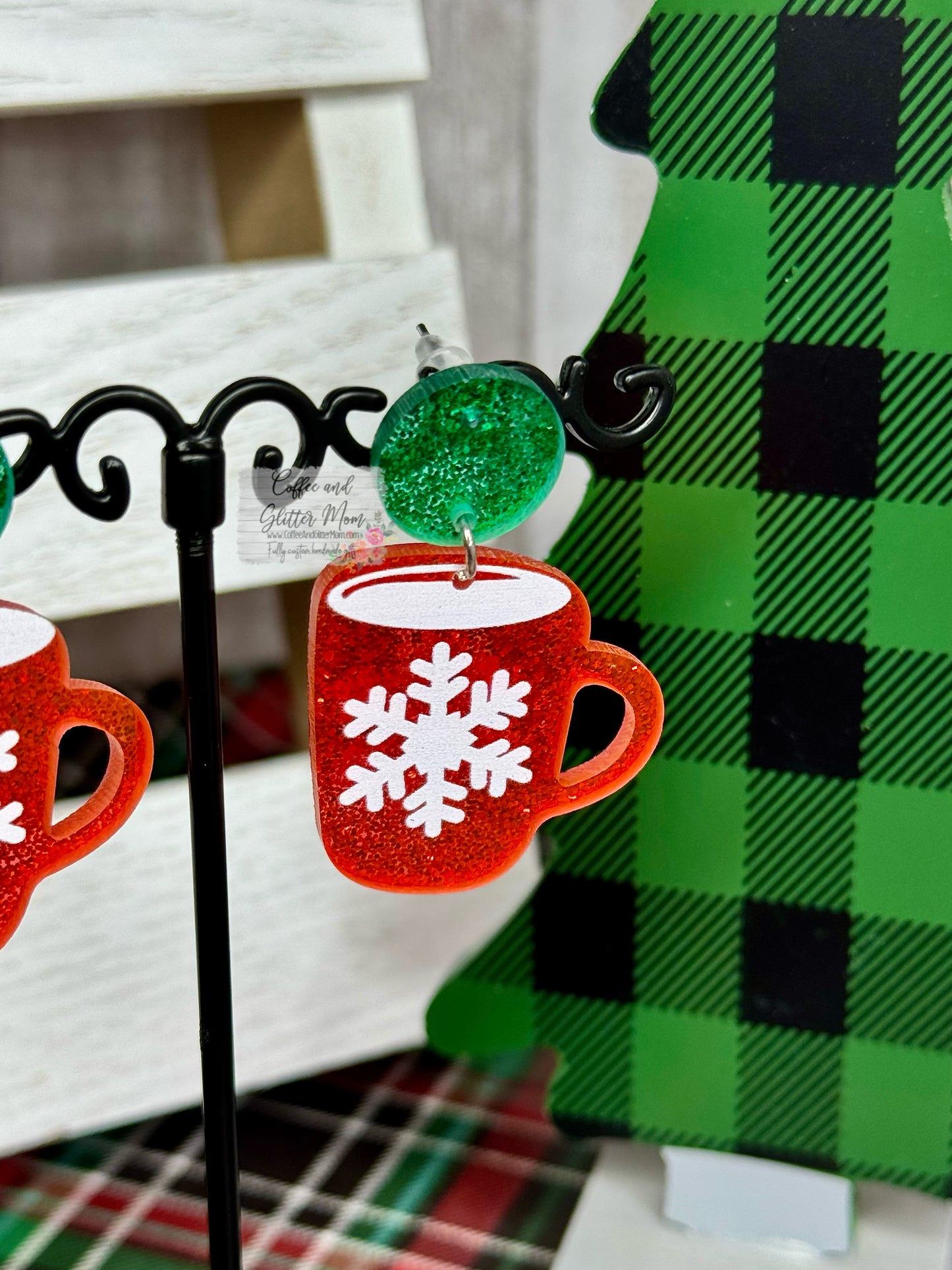 Christmas Cocoa Earrings