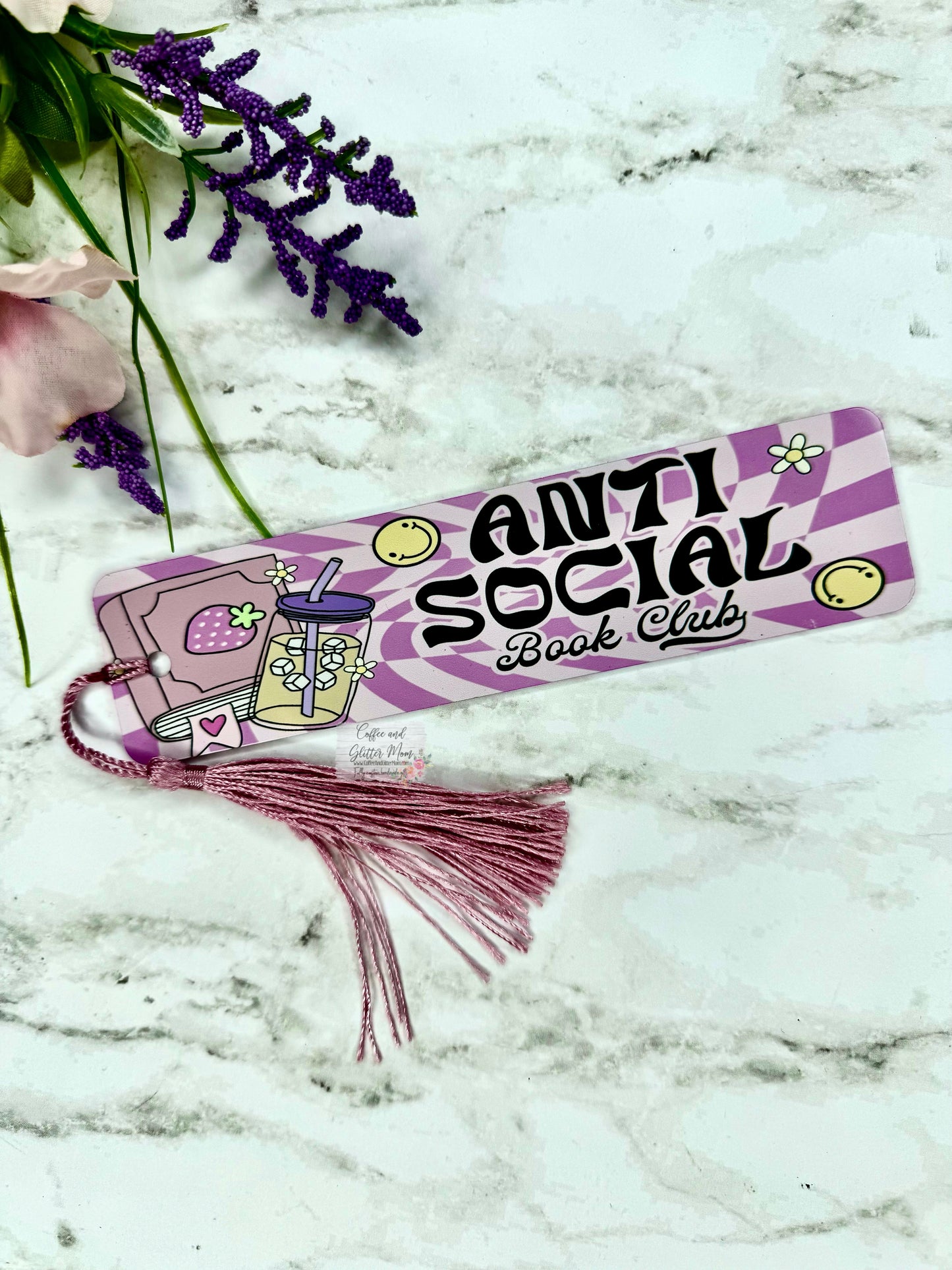 Anti-Social Book Club Bookmark