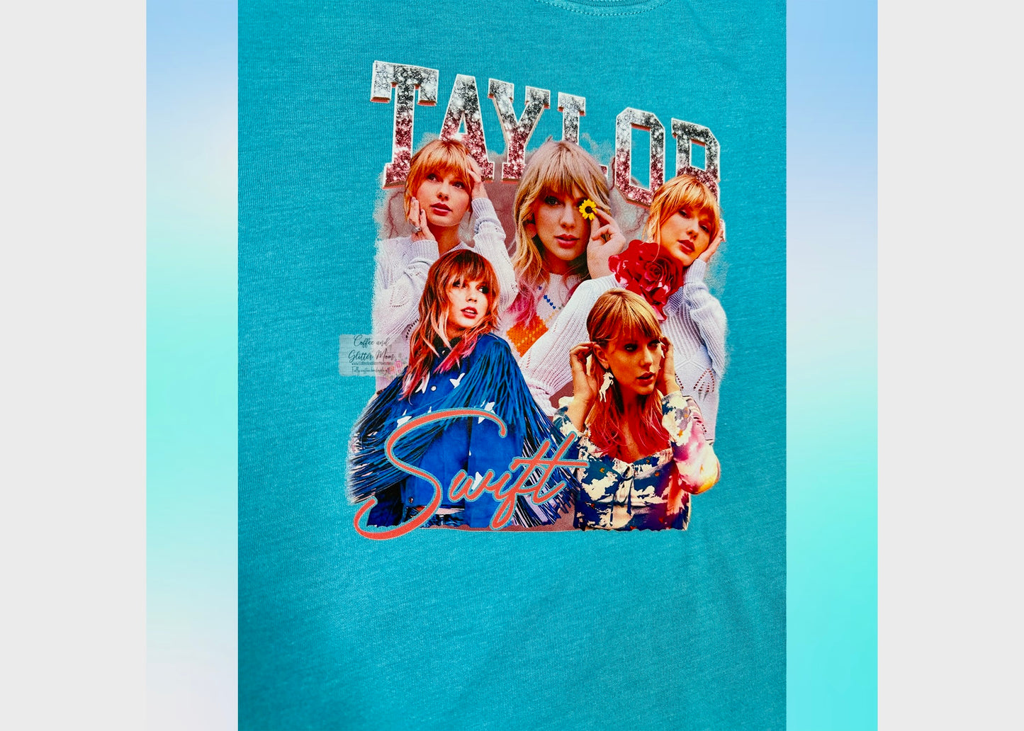 Taylor Mosaic Youth Large Next Level Fitted Tee