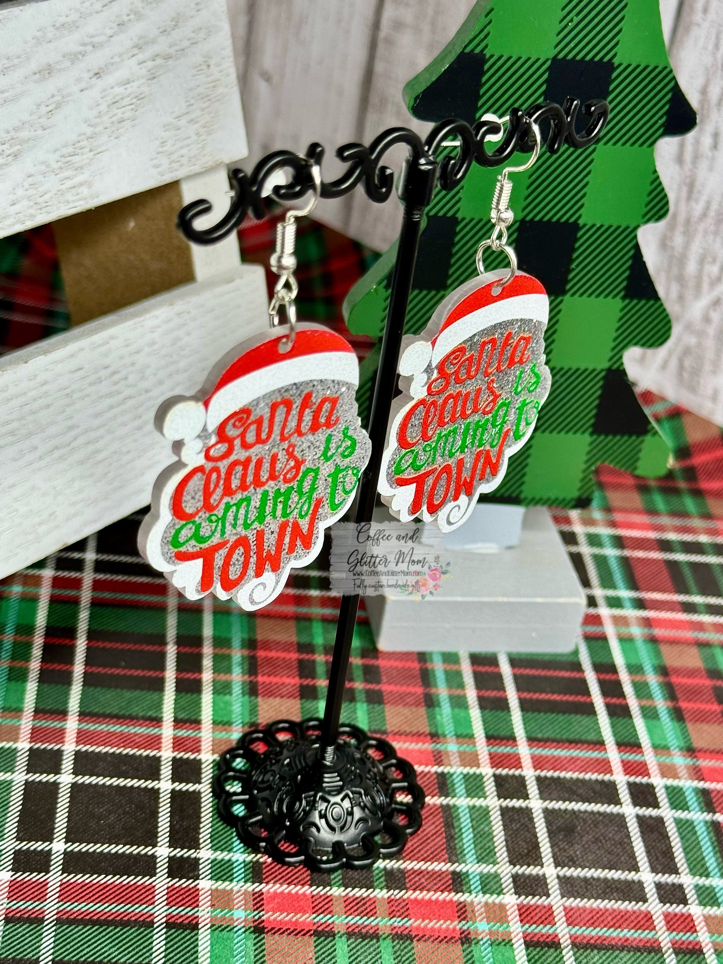Santa Is Coming Earrings