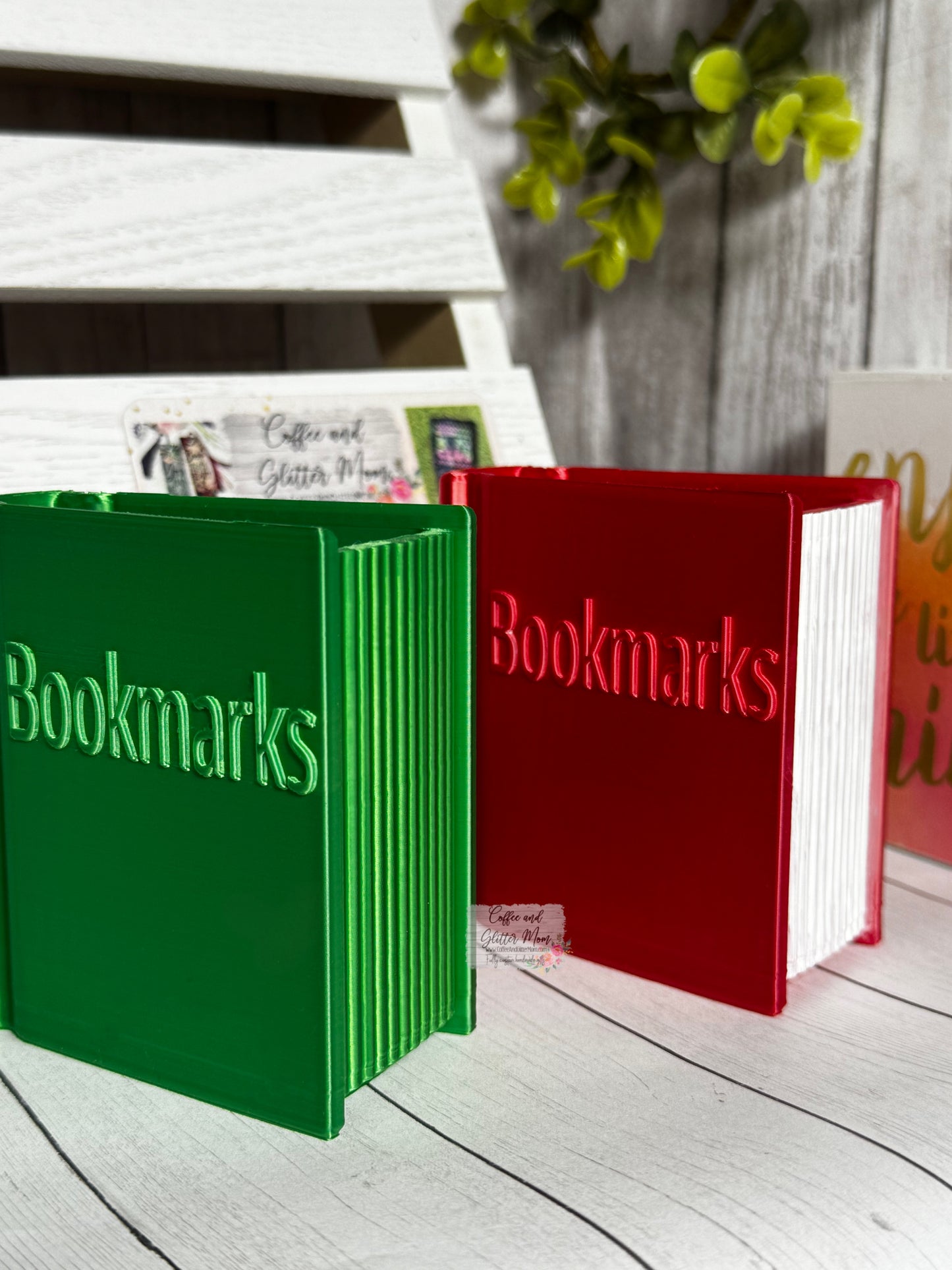 Black Glitter Bookmark Holder