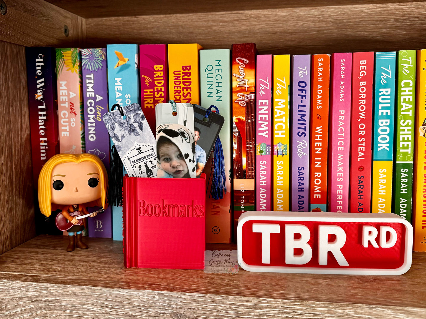 TBR Bookshelf Display