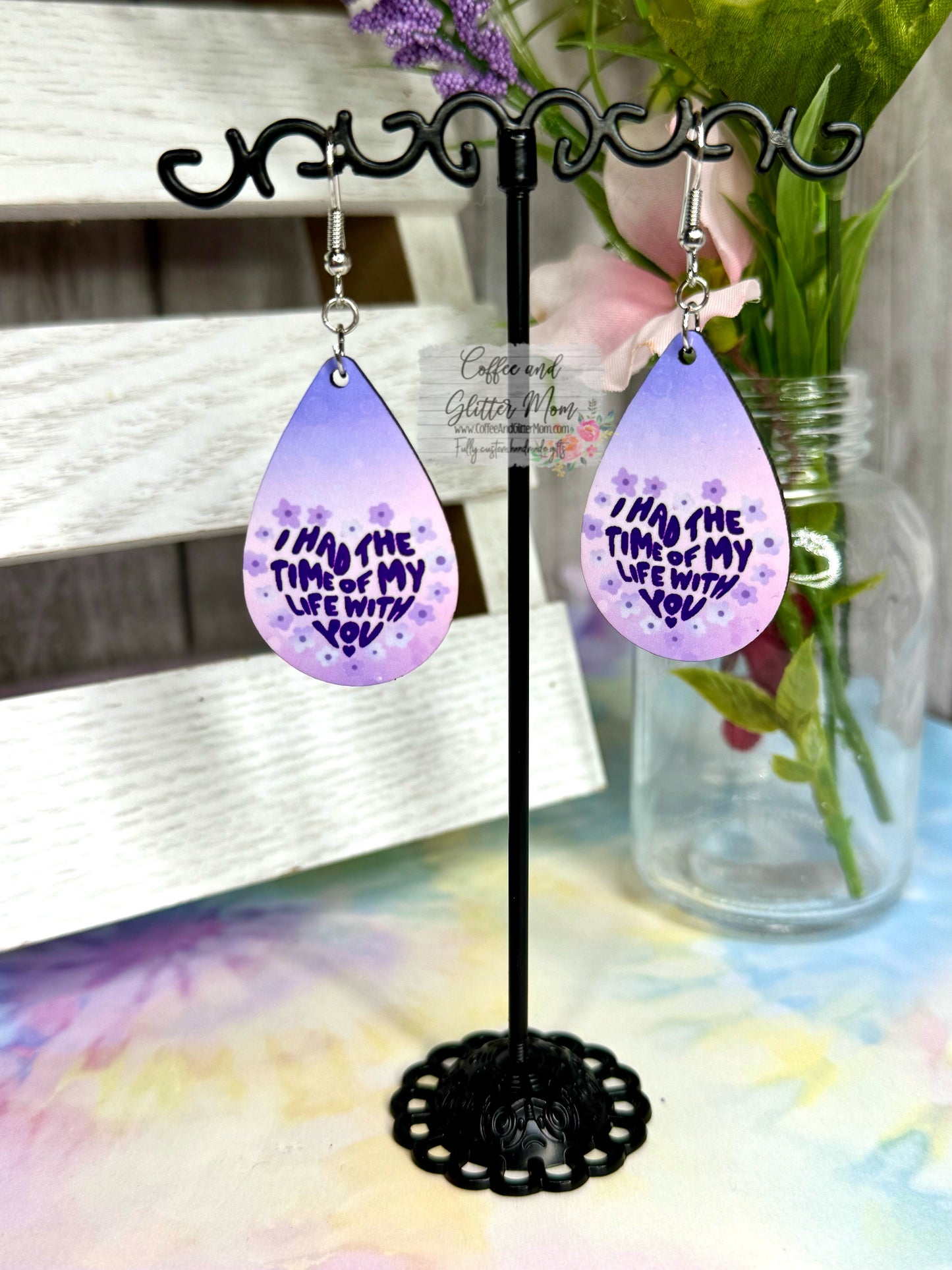 I Had The Time Of My Life With You Eras Earrings