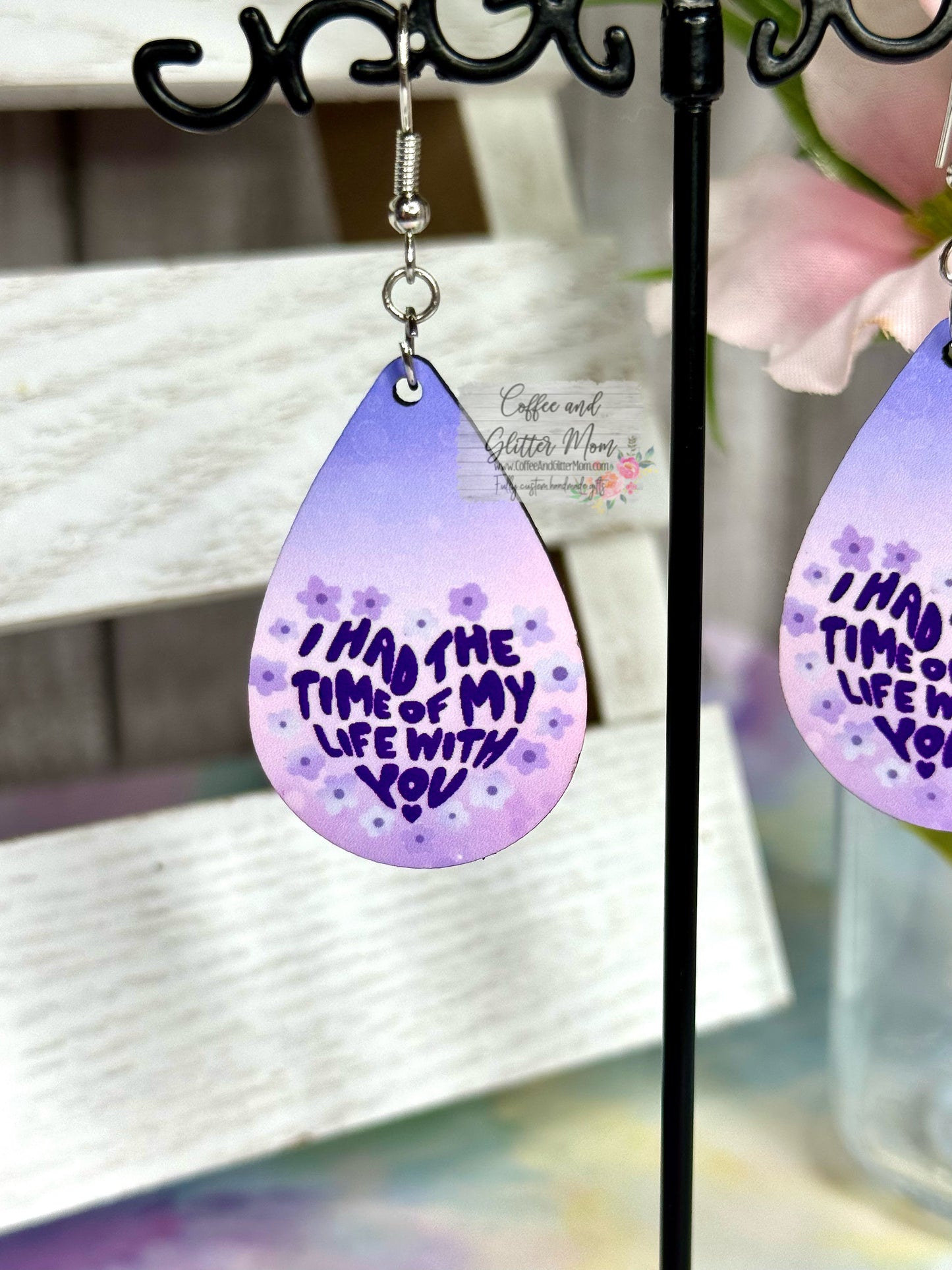 I Had The Time Of My Life With You Eras Earrings