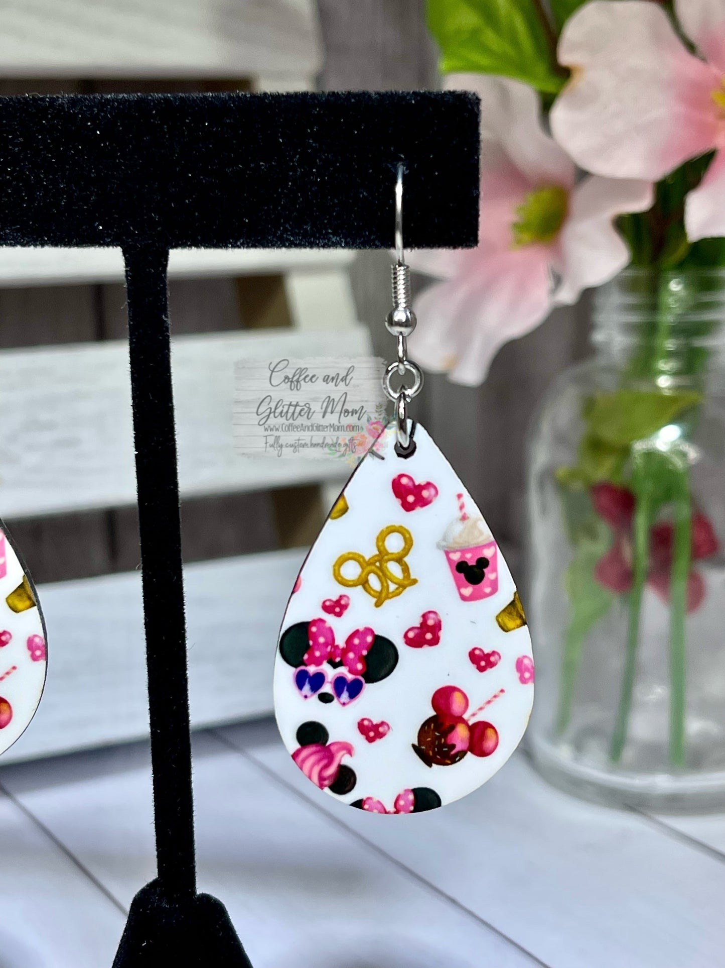 Magical Snacks Teardrop Earrings RTS
