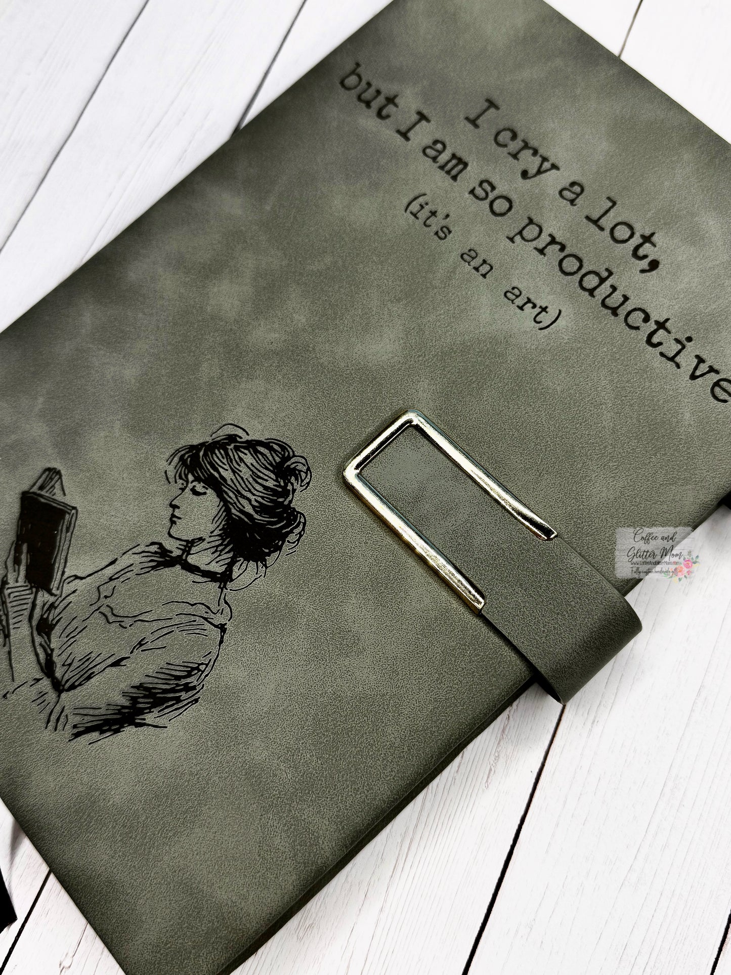 I Cry A Lot Soft Cover Journal