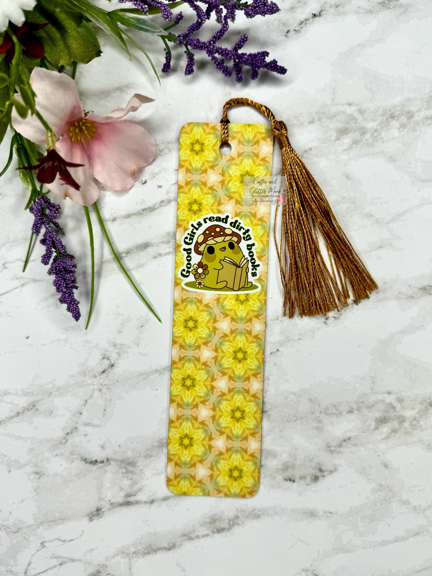 Good Girls Read Dirty Books Bookmark
