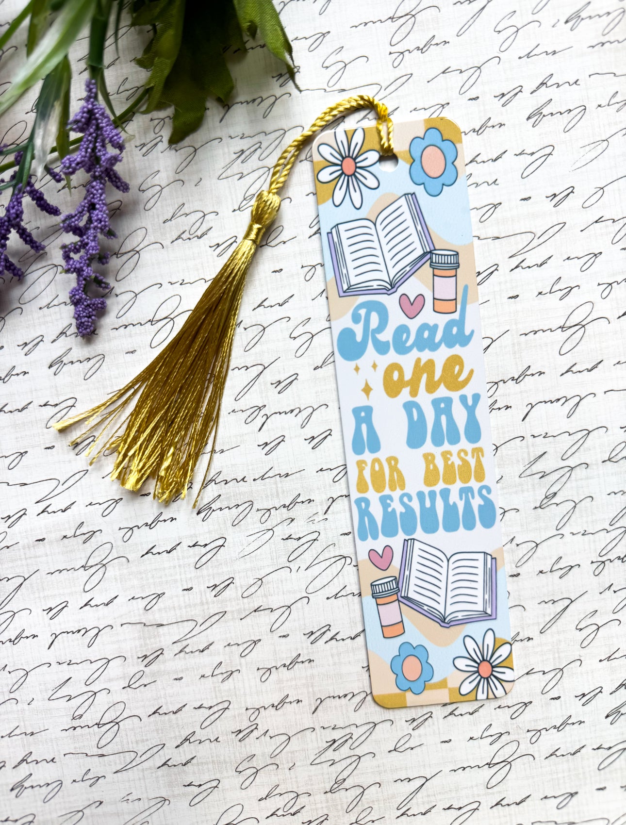 Books and Meds Bookmarks