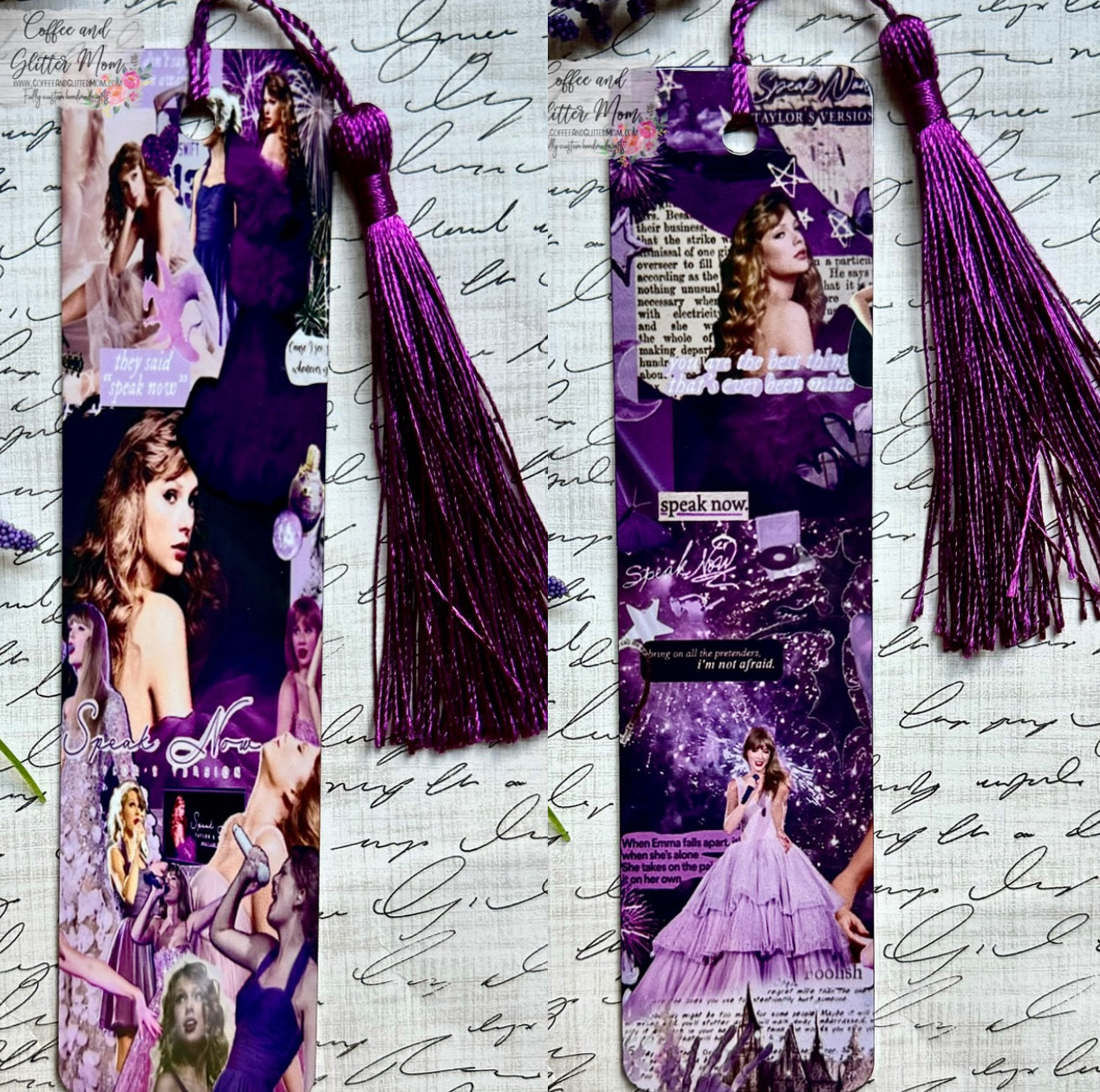 Speak Now 1989 TTPD New Bookmarks