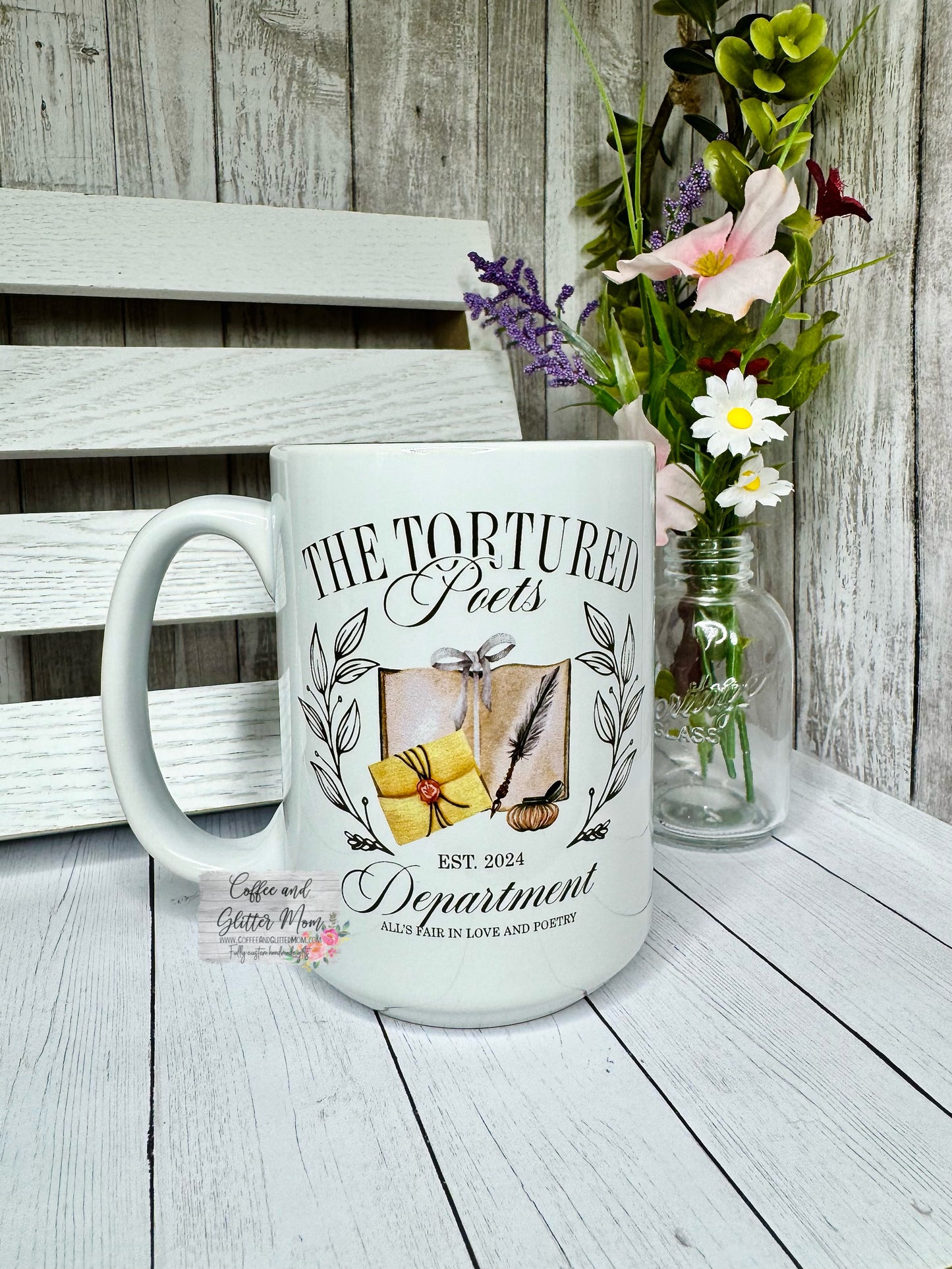 The Tortured Poet 15oz Ceramic Mug