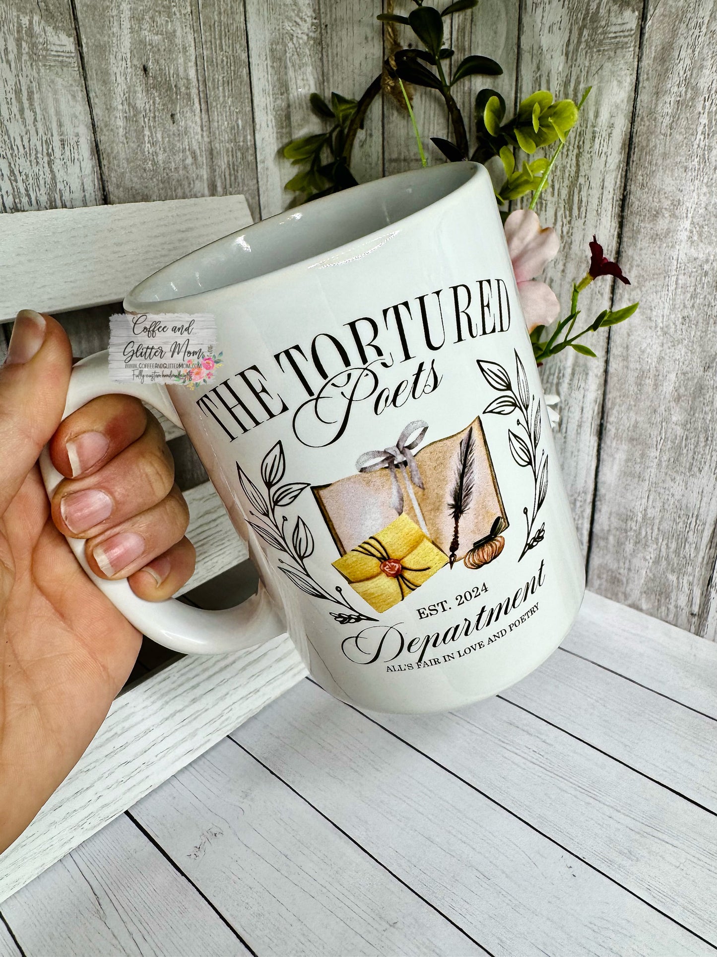 The Tortured Poet 15oz Ceramic Mug