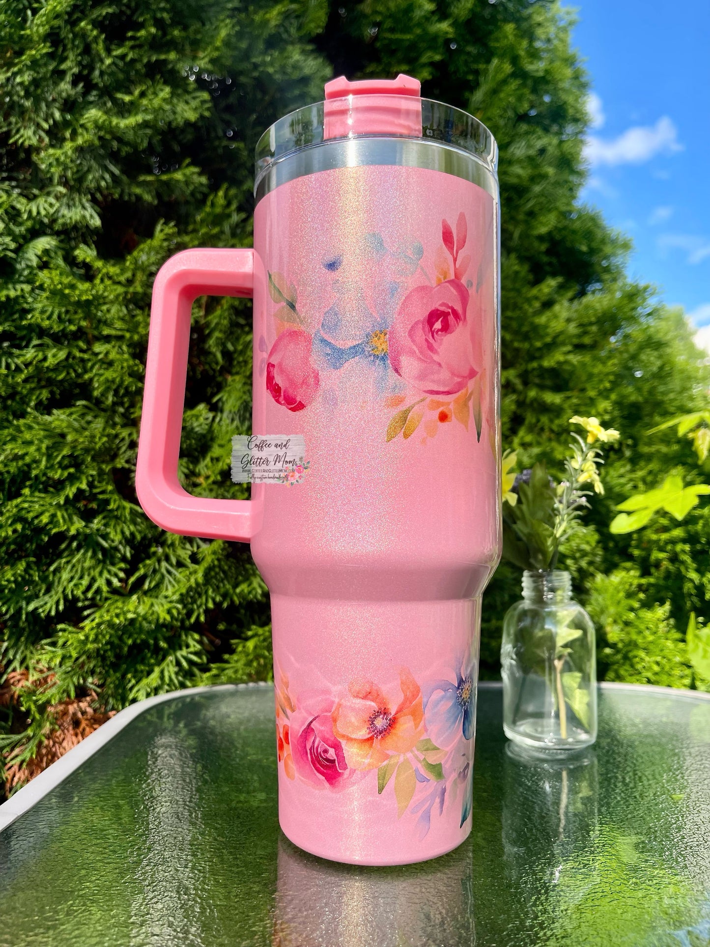 Expensive, Difficult & Talks Back 40oz Quencher Holographic Tumbler