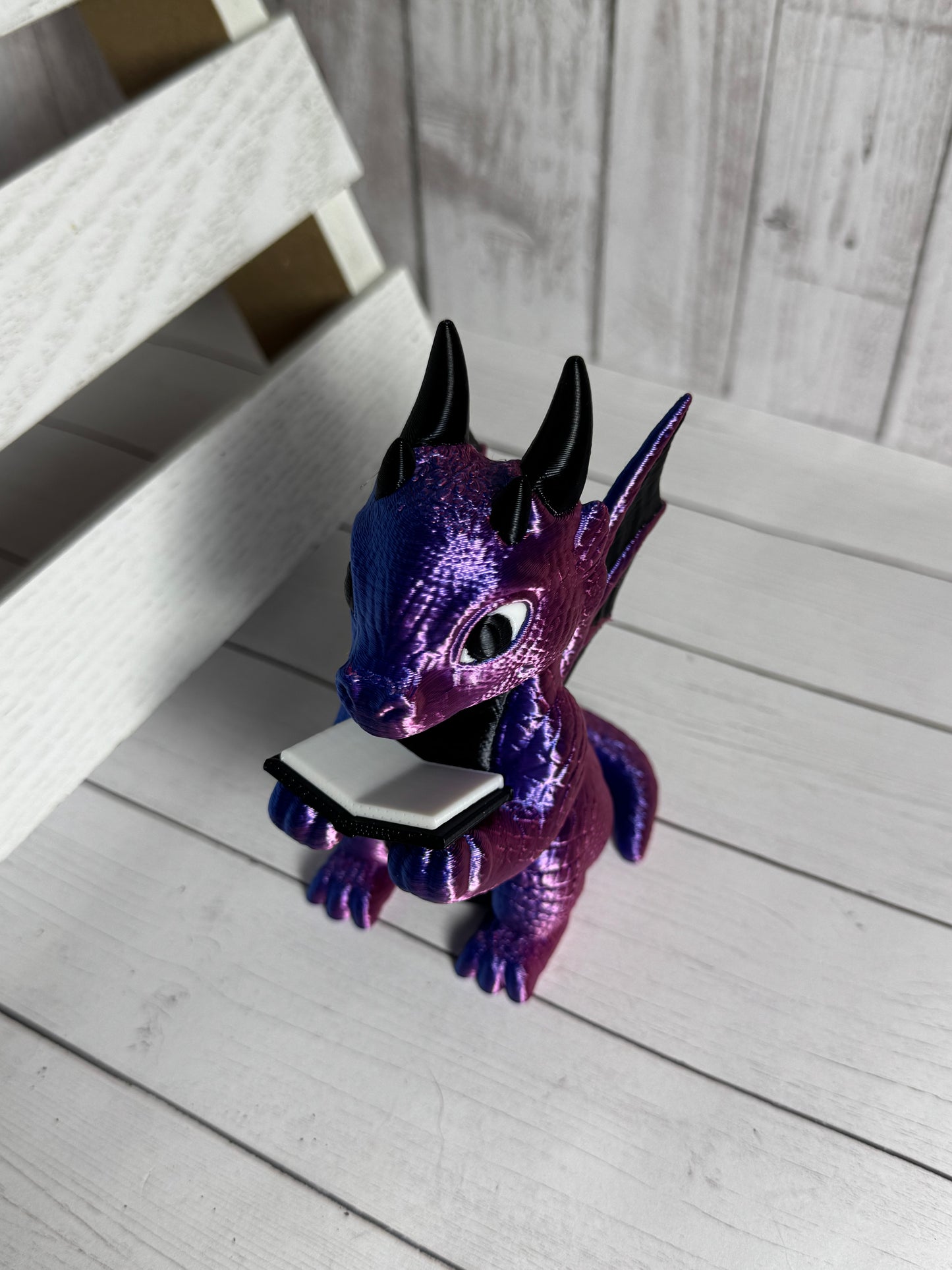 Reading Dragon Bookshelf Decor In Stock