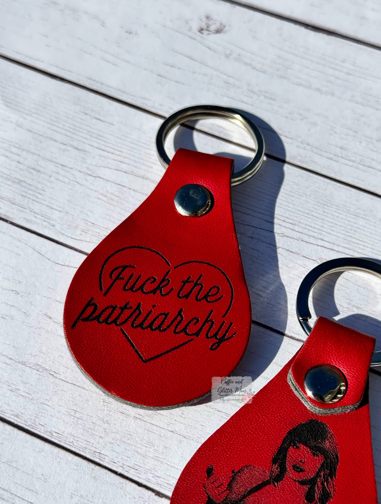 Fuck the Patriarchy Keychain
