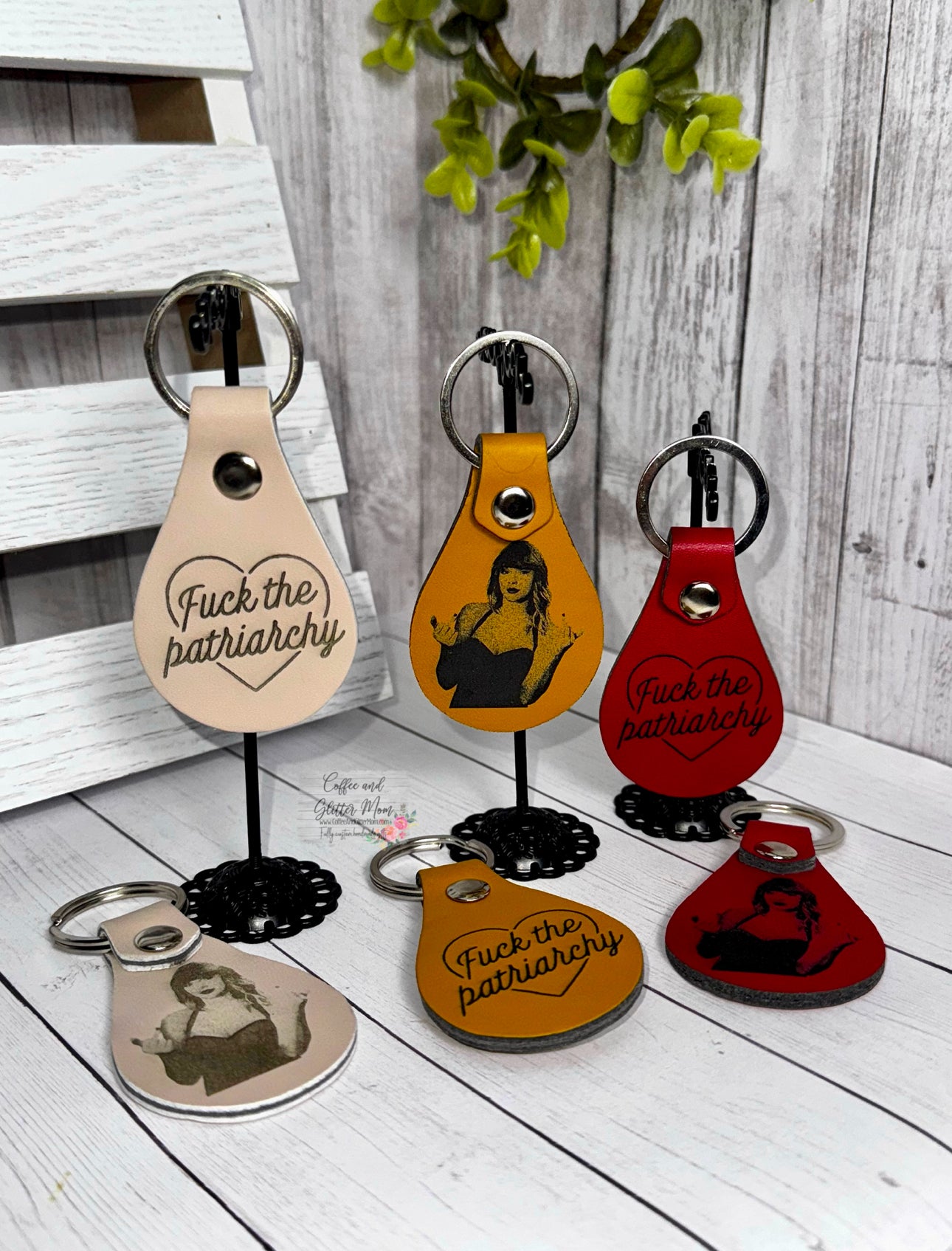 Fuck the Patriarchy Keychain