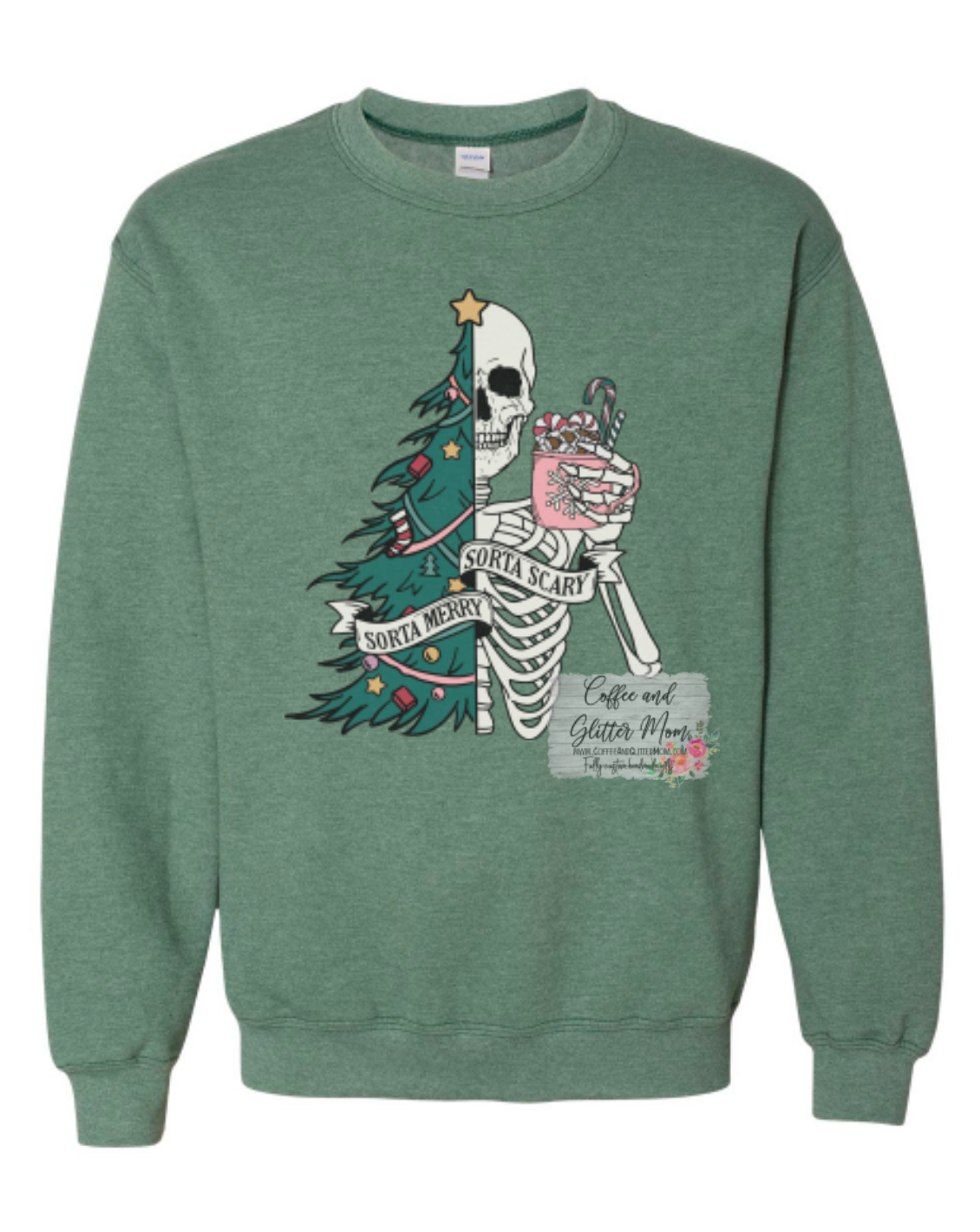 Sorta Merry Sorta Scary Christmas Sweatshirt