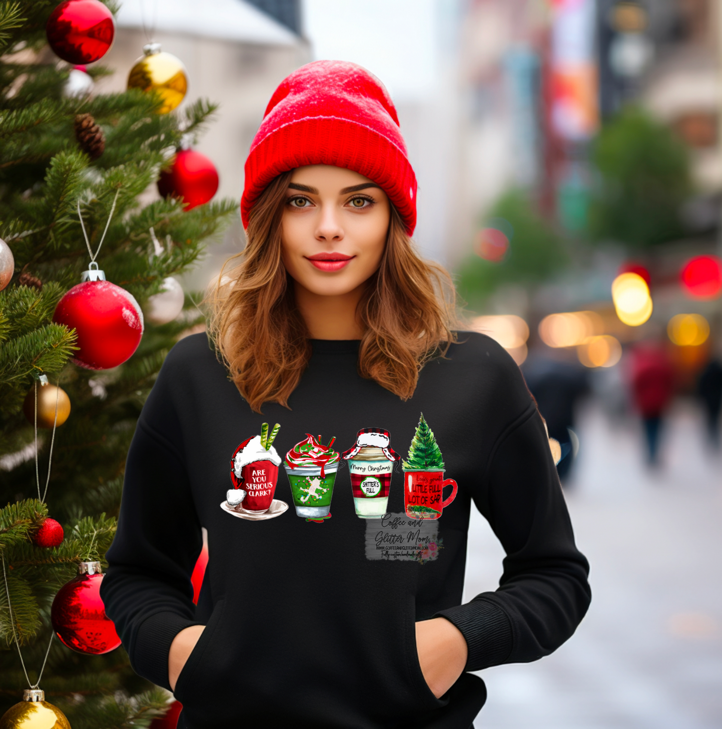 Griswold Coffee Christmas Sweatshirt