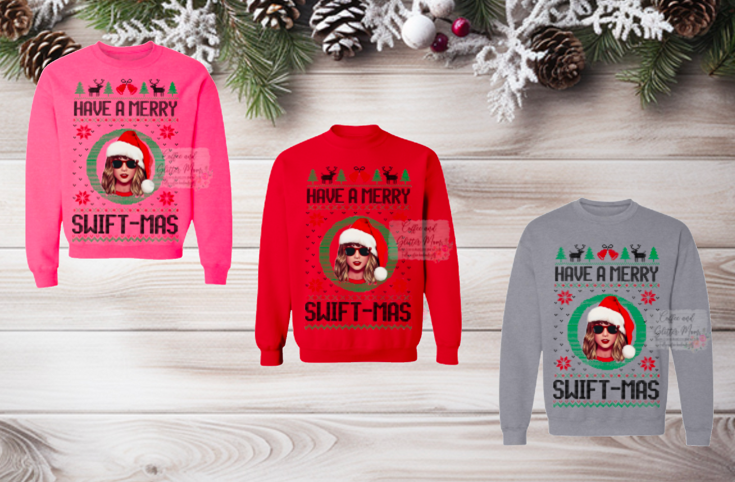 Merry Swiftmas Youth/Adult Sweatshirt