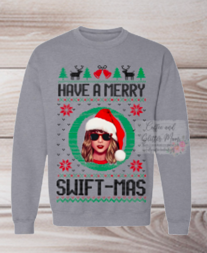 Merry Swiftmas Youth/Adult Sweatshirt