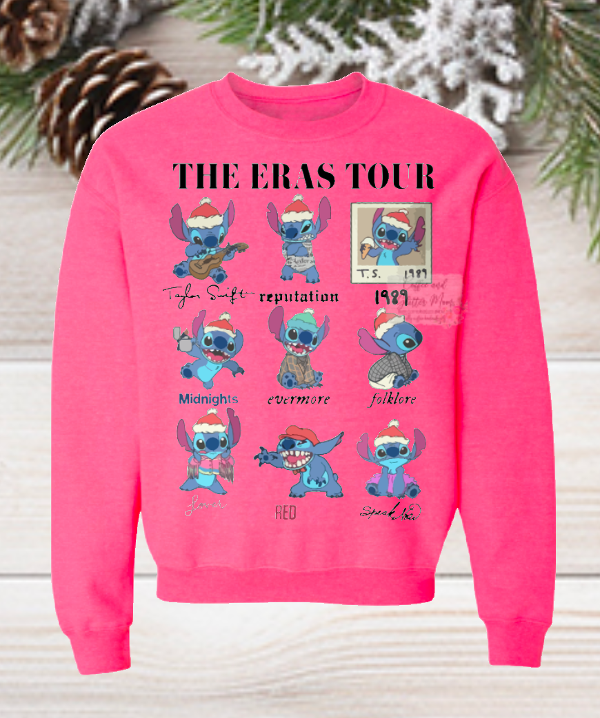 Stitch's Eras Youth Sweatshirt