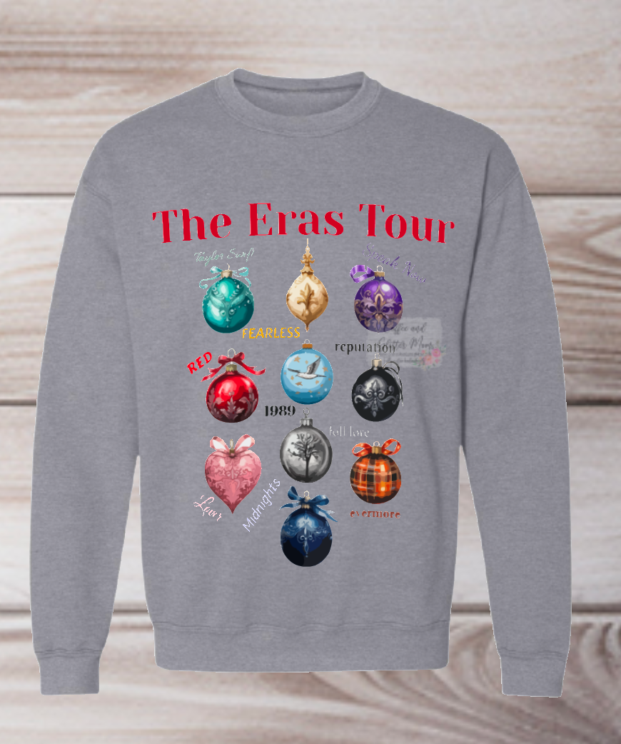 Eras Christmas Decor Youth Sweatshirt